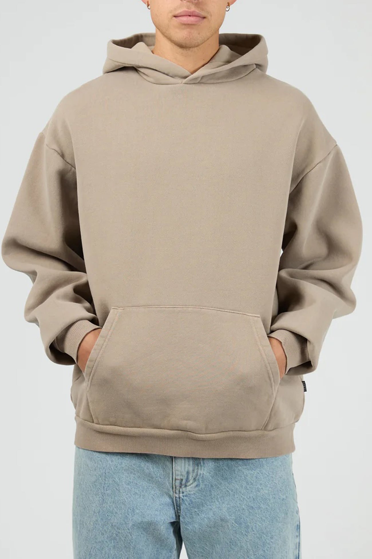 Box Hoodie Cement
