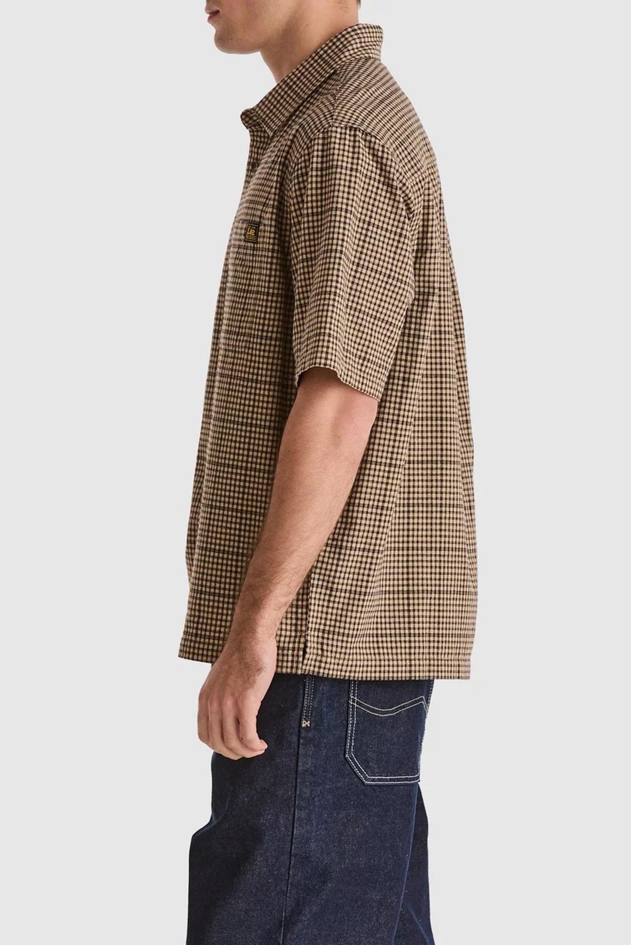 Boxcutter Shirt Sand Check