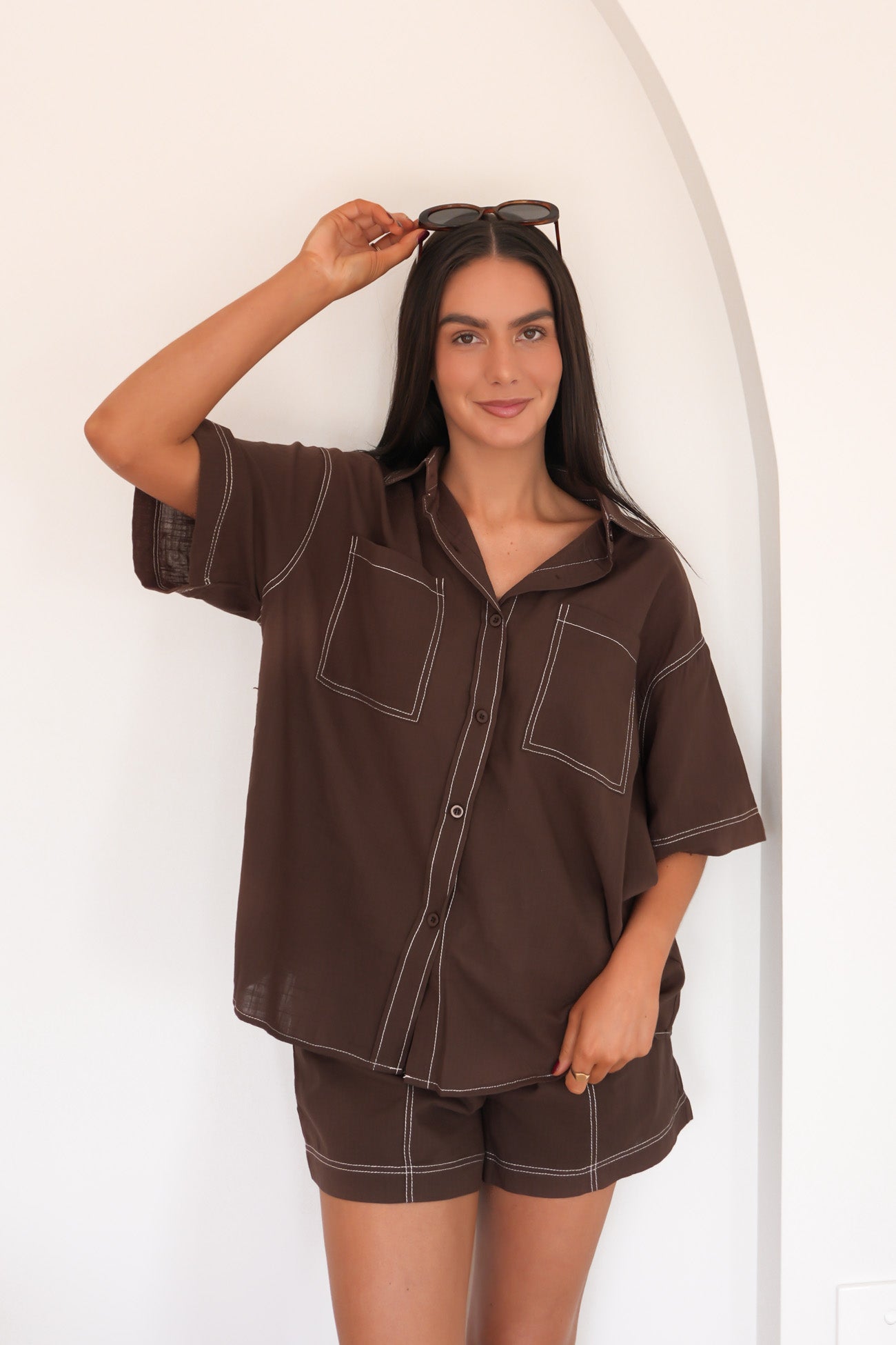 Breanna Set Chocolate