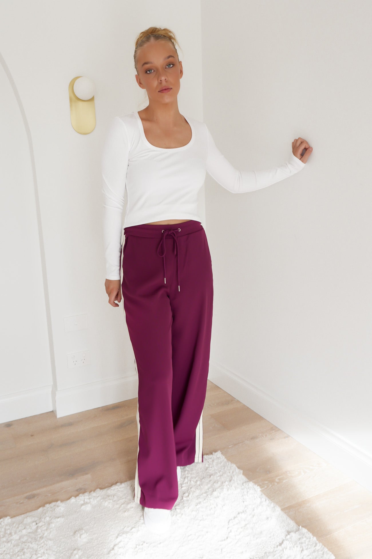 Brodi Pant Cherry