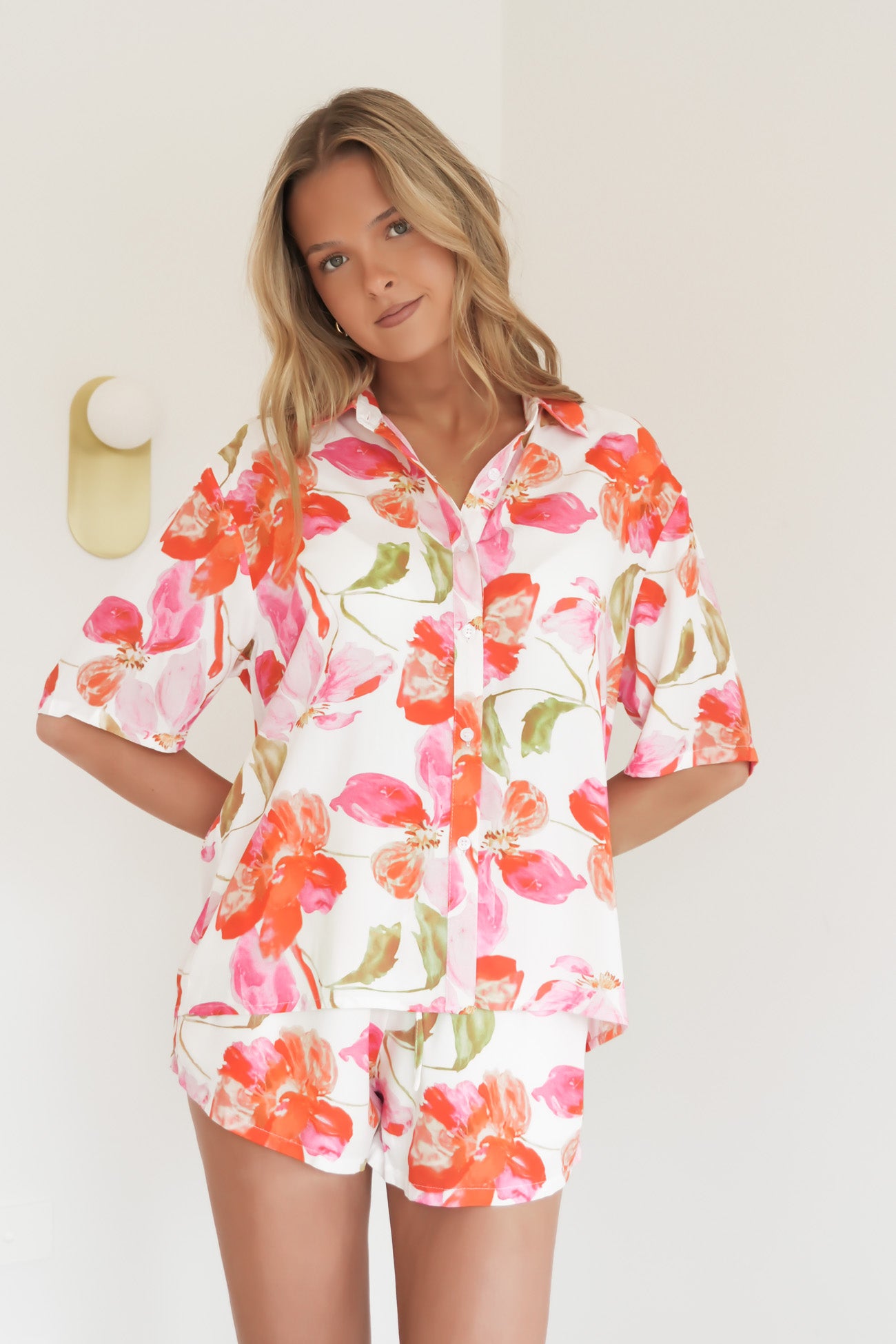 Byron Set Pink Floral