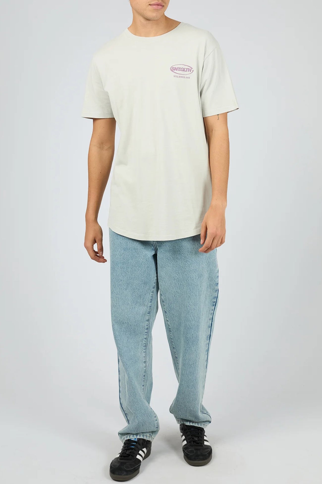 Short Circuit Tee Grey