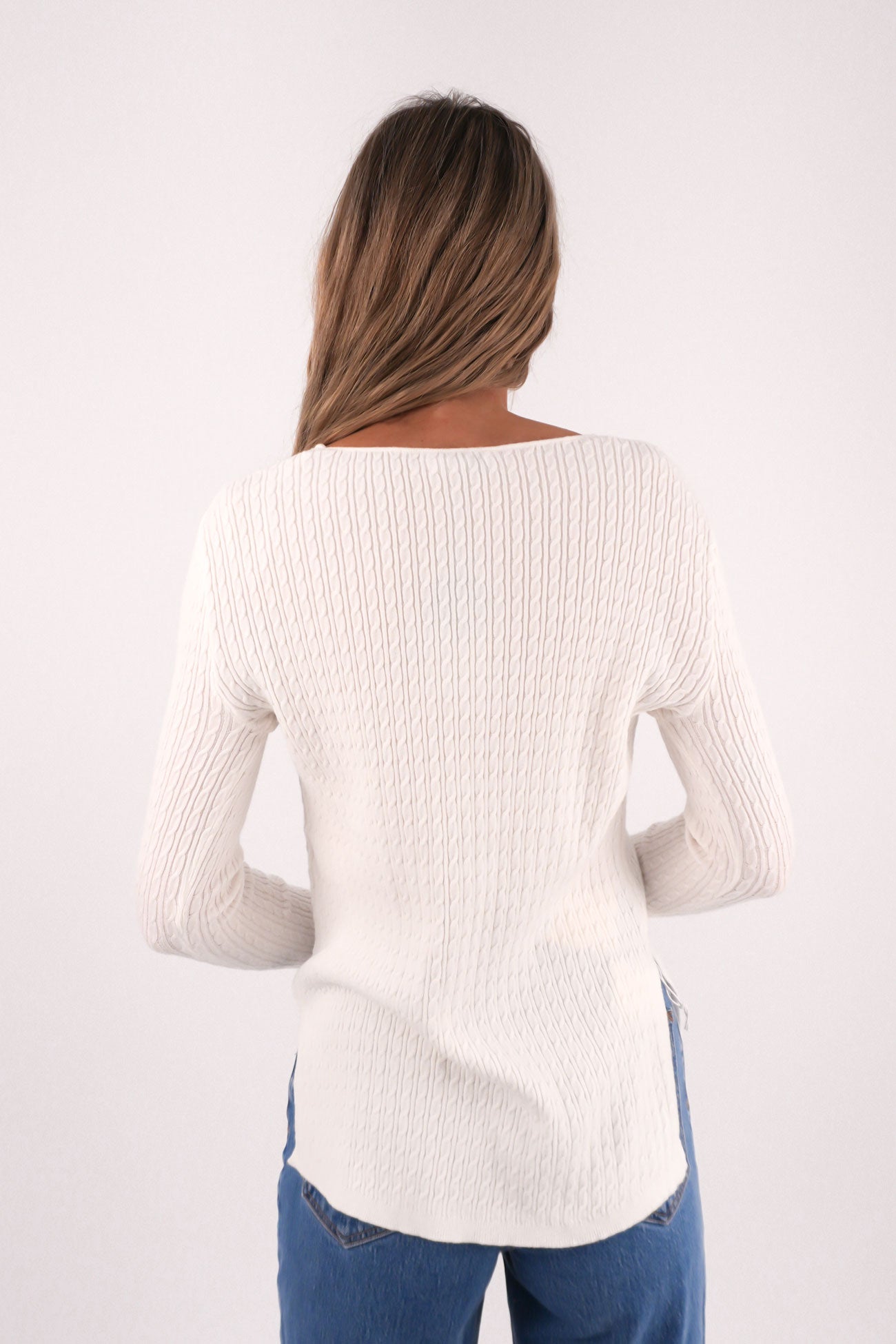 Cable Mini Jumper Oat