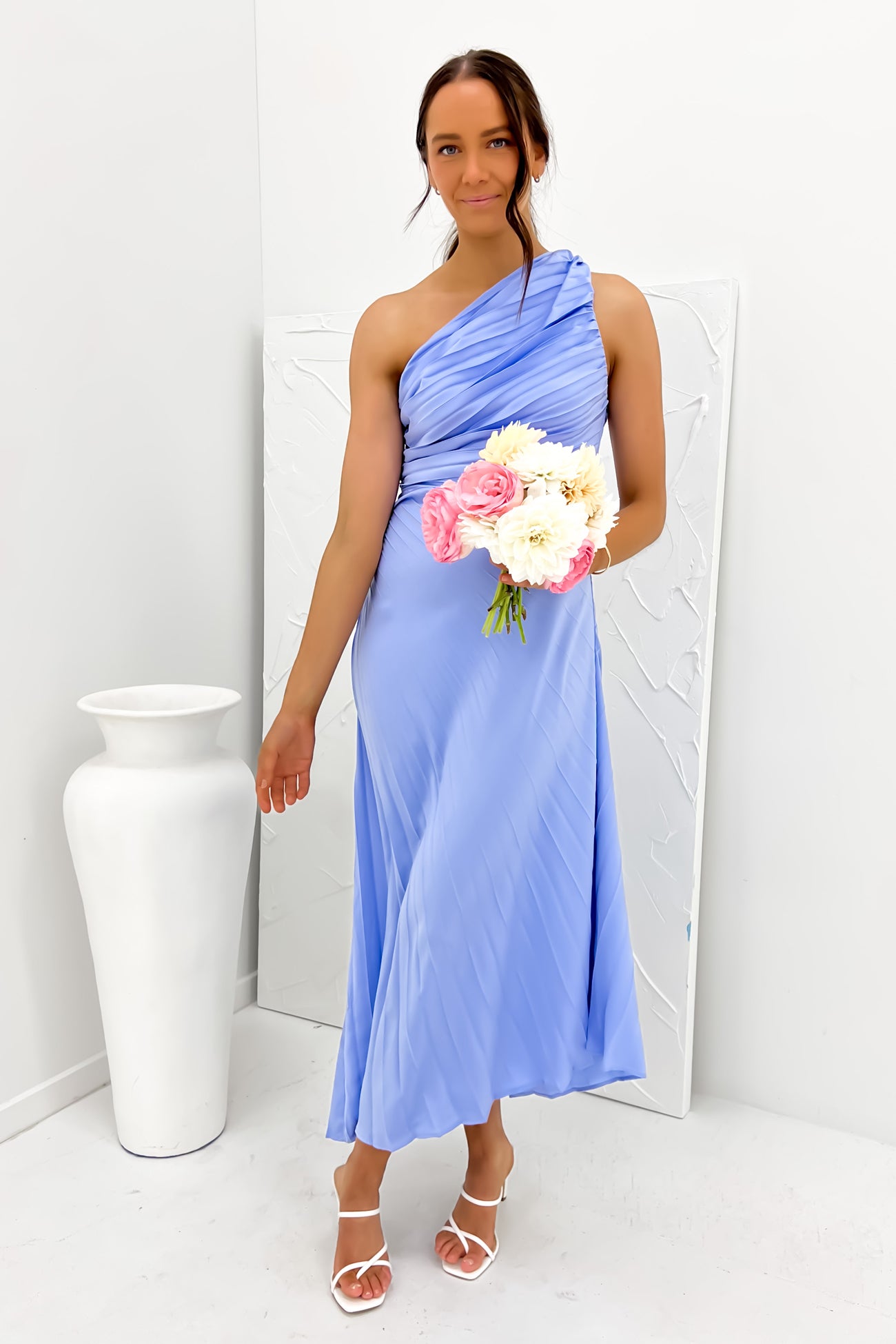 Caralee Midi Dress Blue