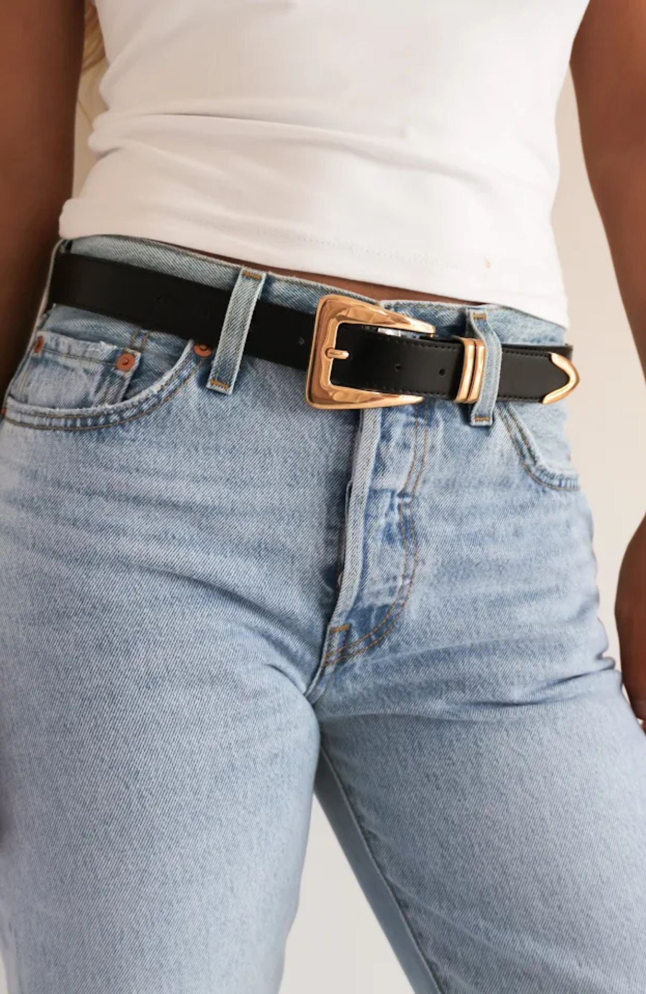Carmen Belt Black Gold