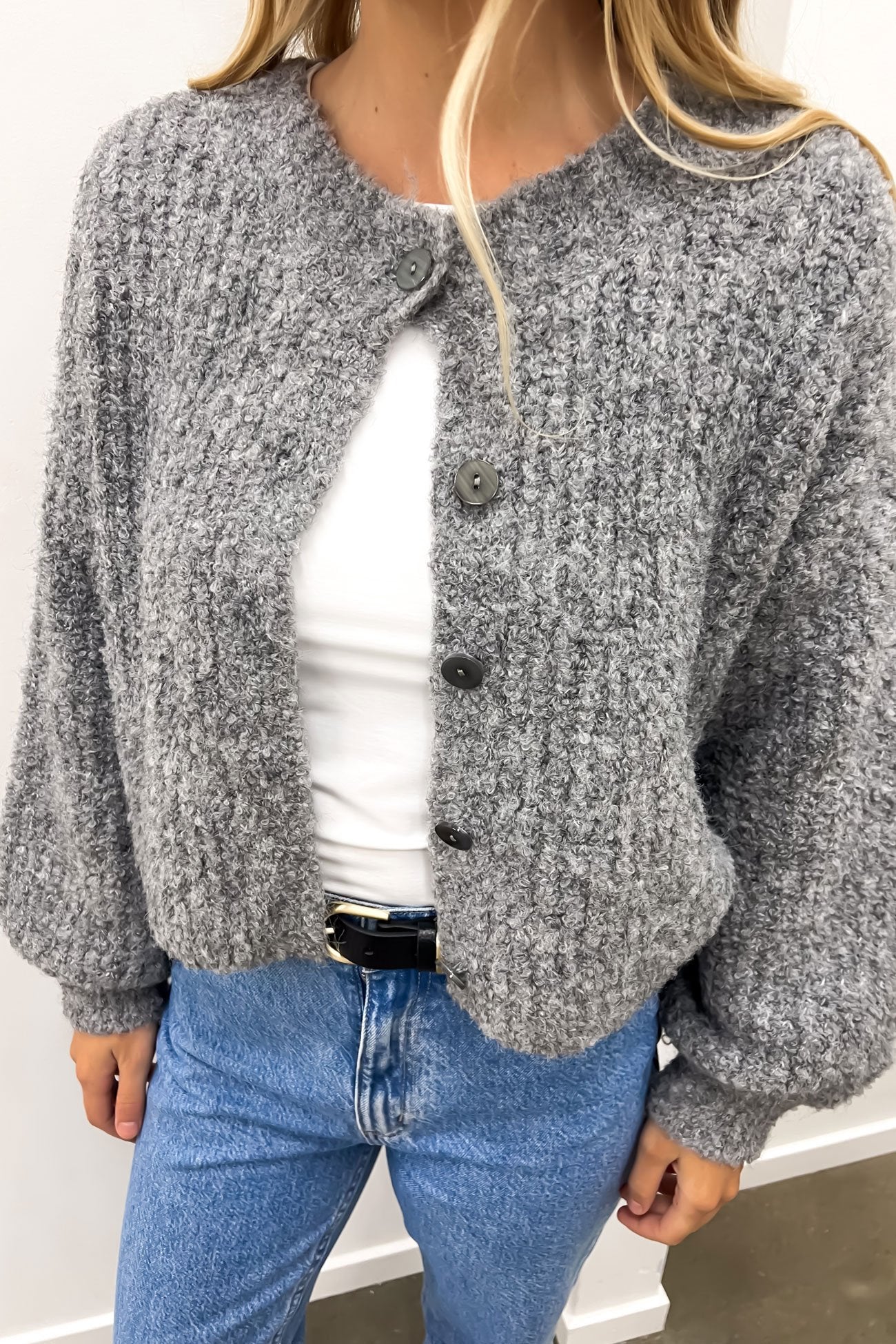 Carrie Cardigan Grey