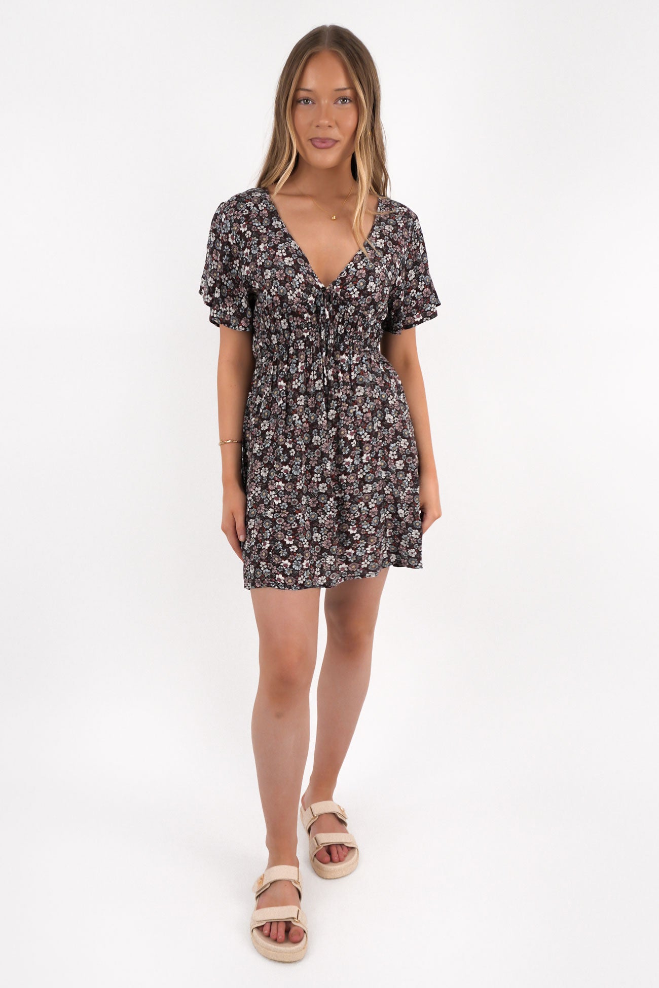 Carrie Mini Dress Print