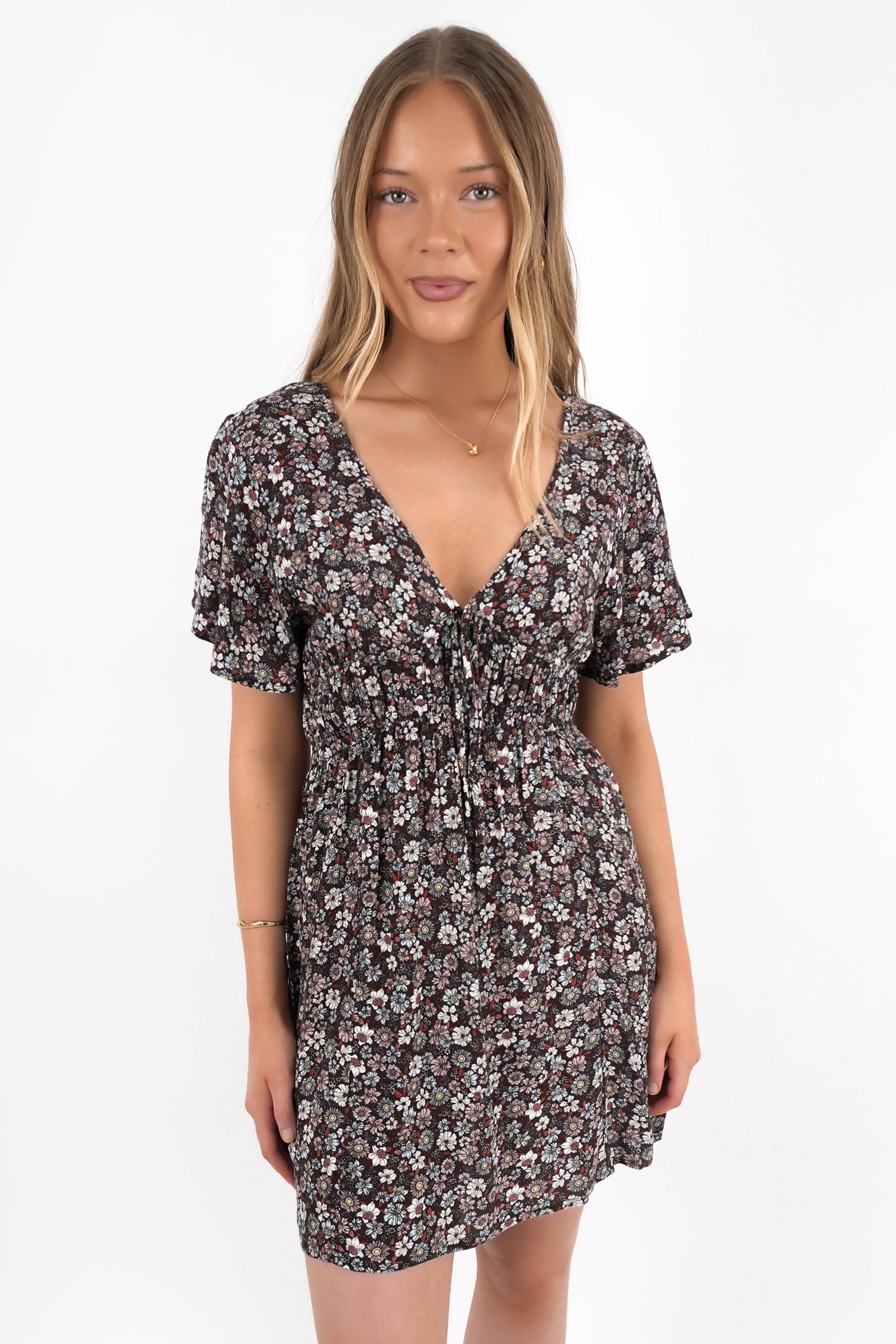 Carrie Mini Dress Print