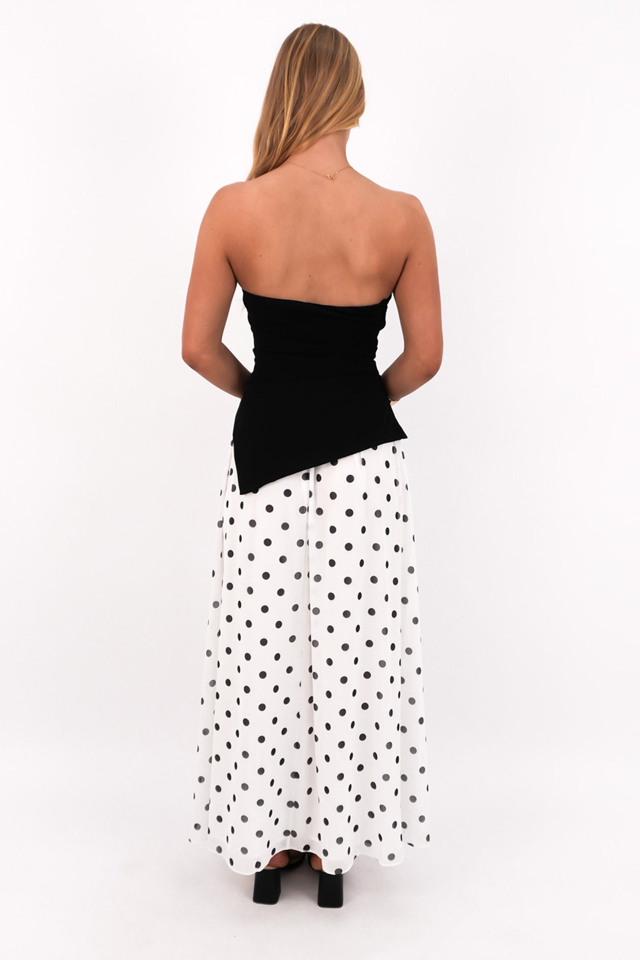 Carson Set Black Polka Dot