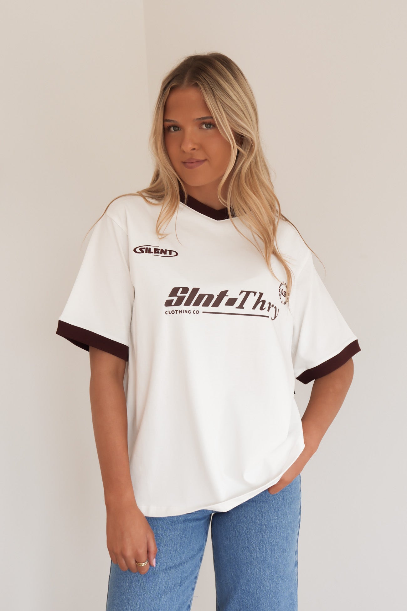 Carson Tee Vintage White