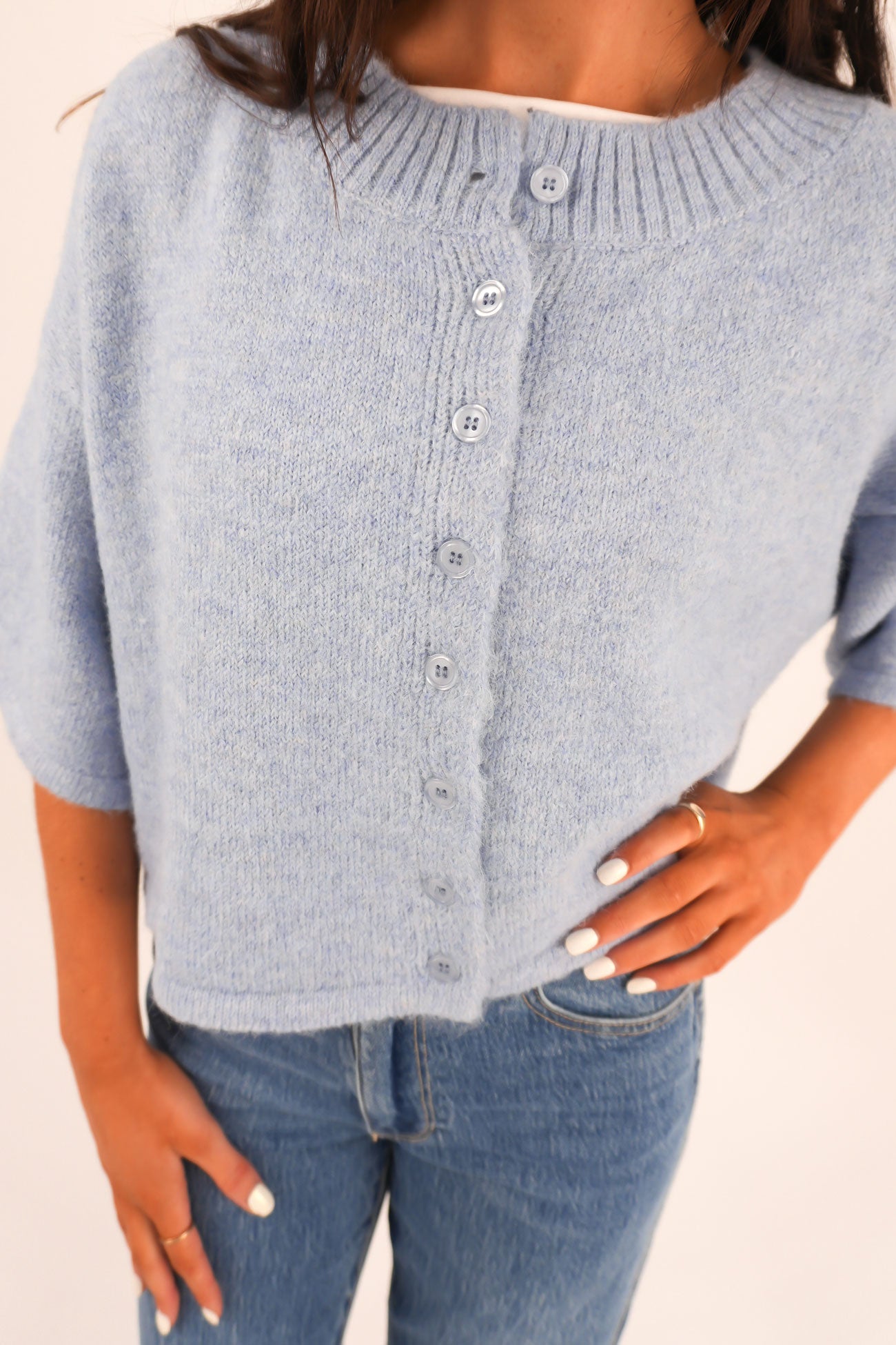 Chantal Cardigan Blue