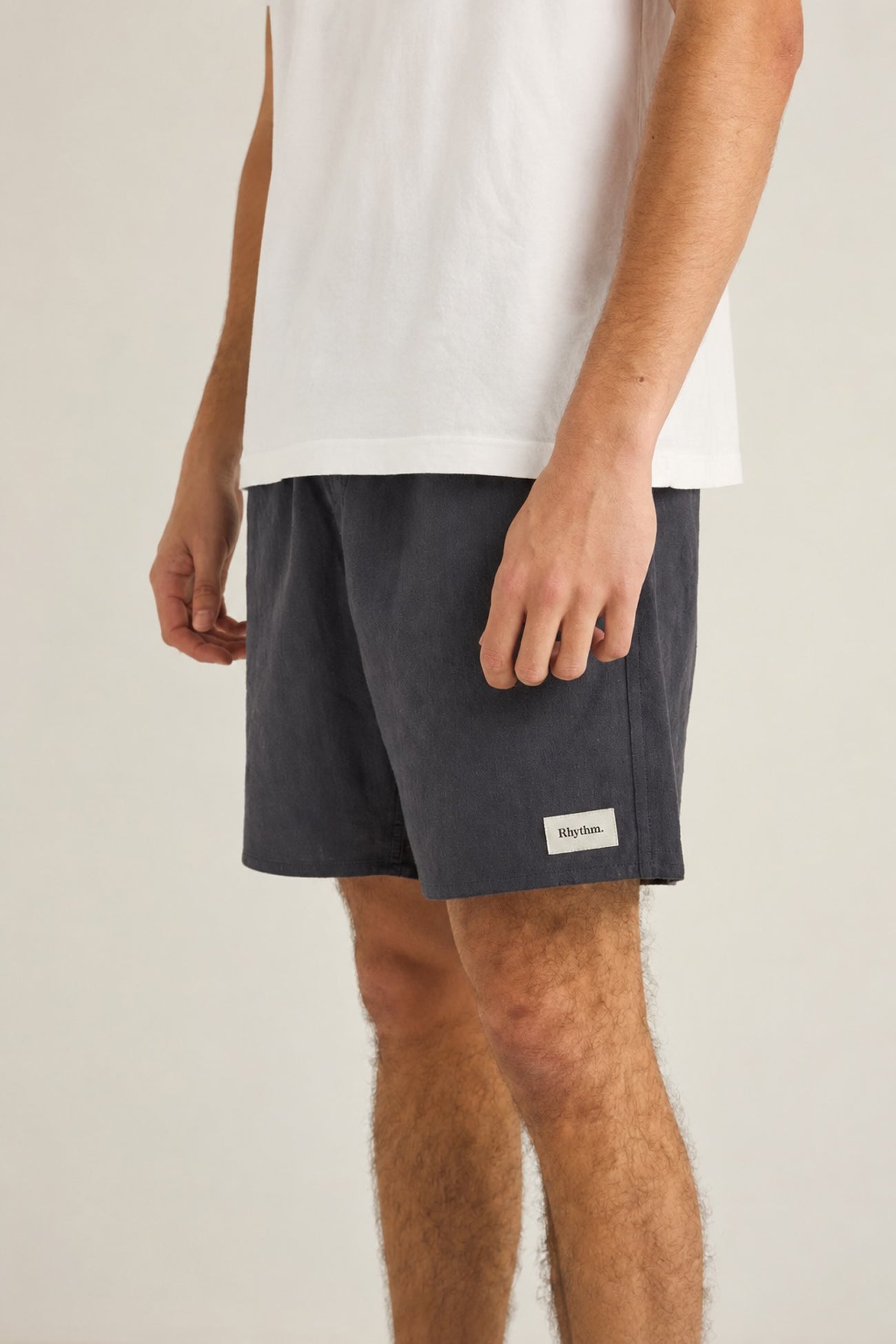 Textured Linen Jam Navy