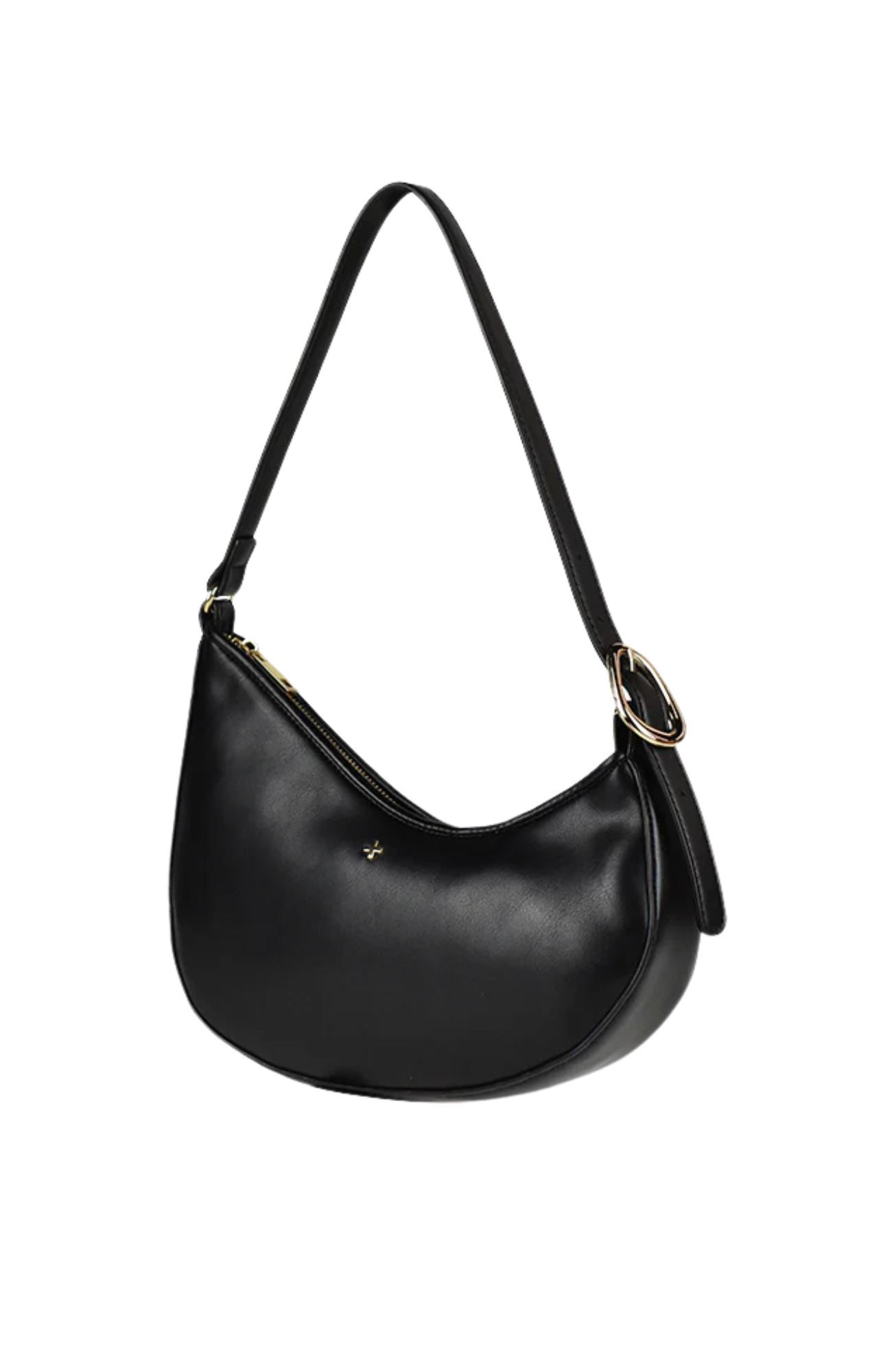 Cinder Bag Black PU Gold