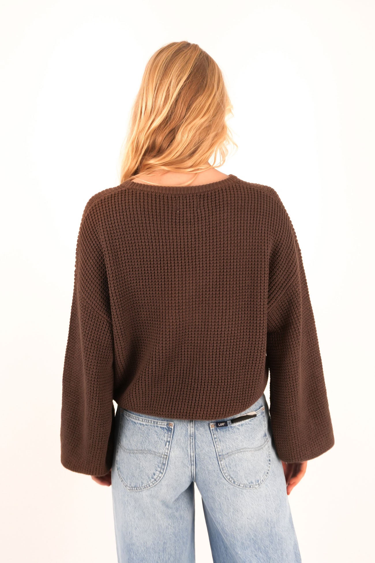Classic Knit Jumper Chocolate