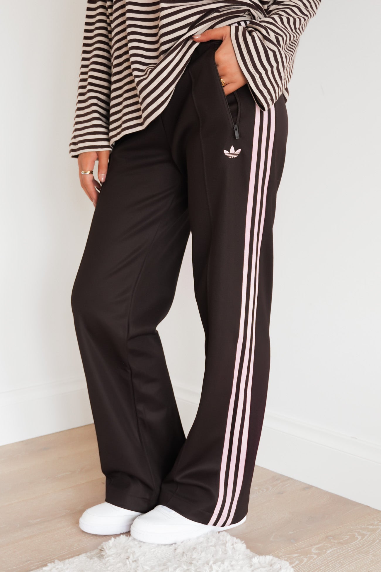 Classic Track Pant Aurora Coffee Sandy Pink