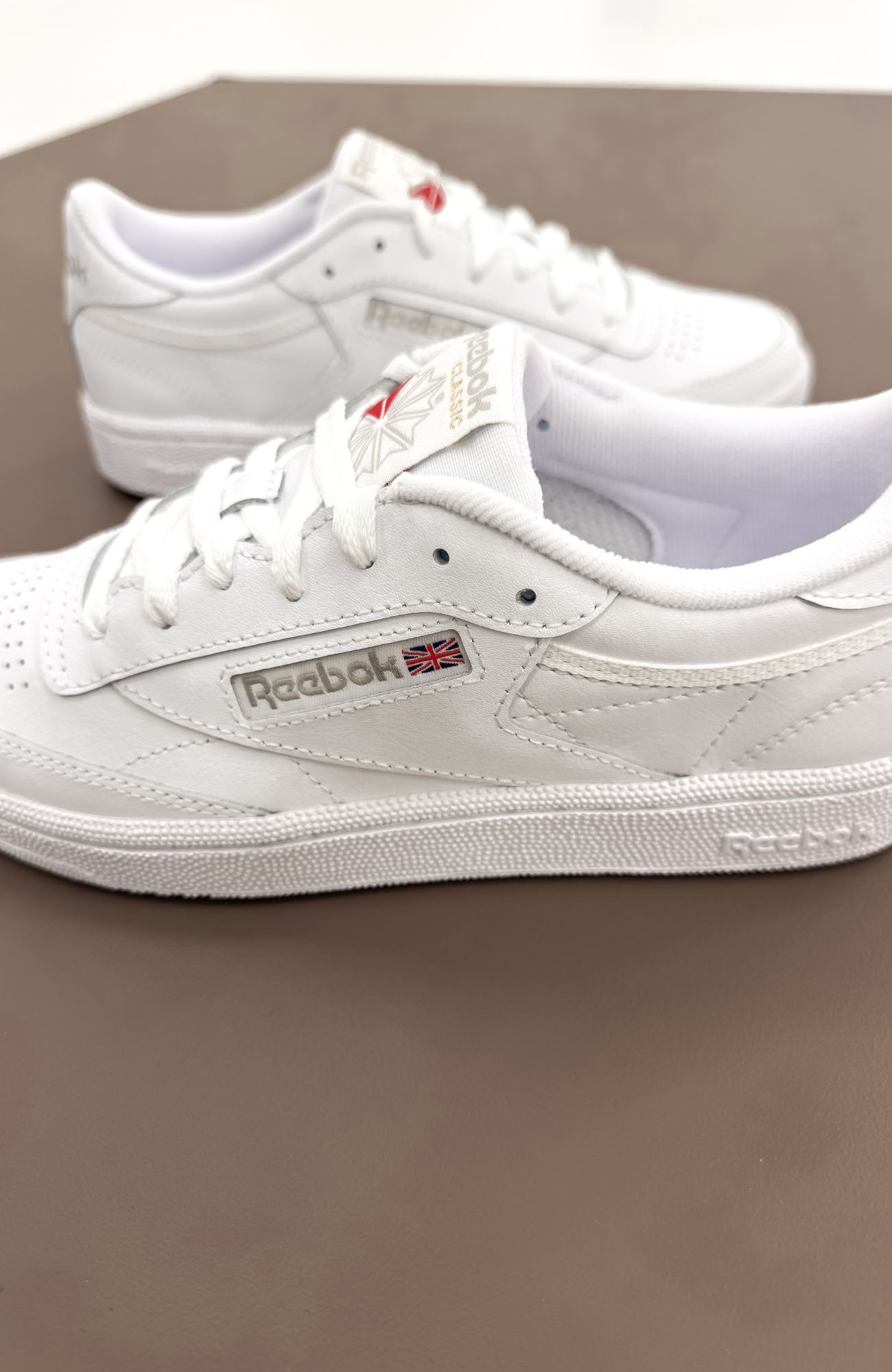 Club C 85 Shoe White Light Grey