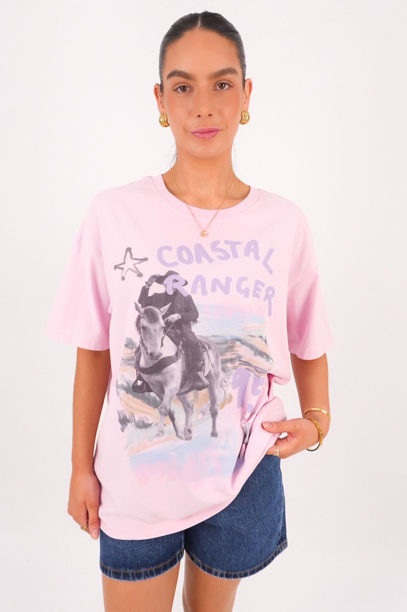 Coastal Ranger Tee Bubblegum