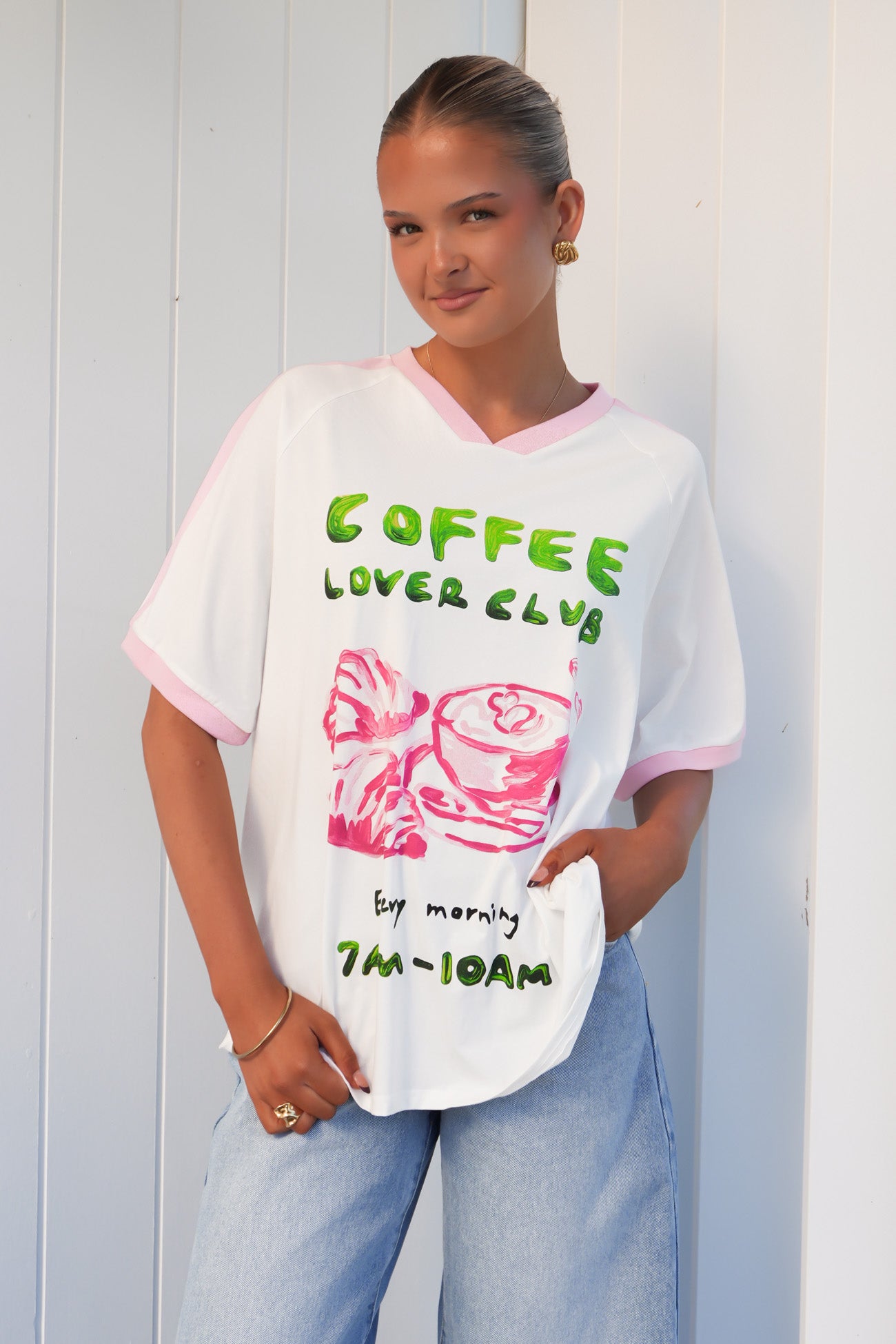 Coffee Lover Tee White