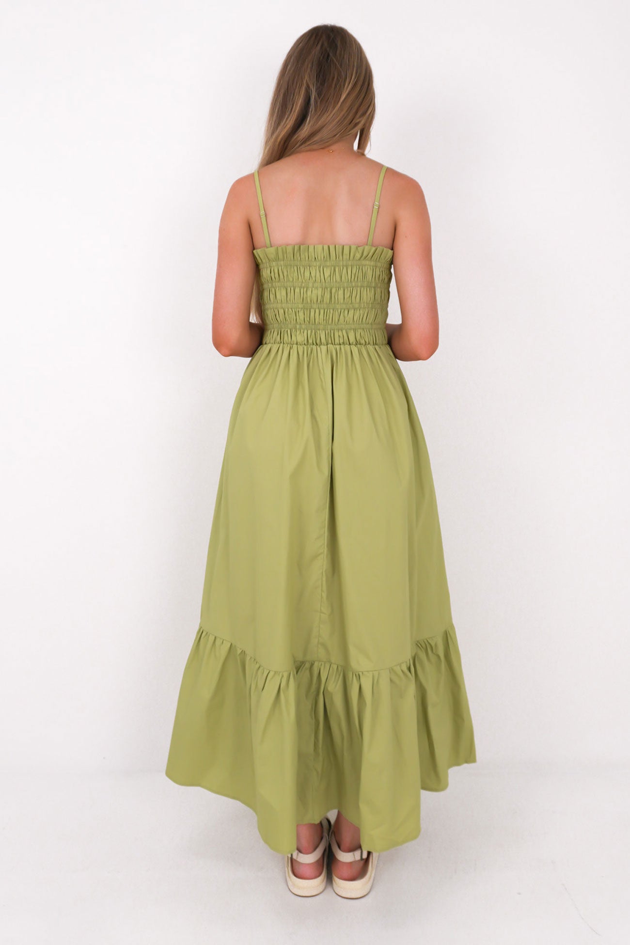 Colette Midi Dress Sage