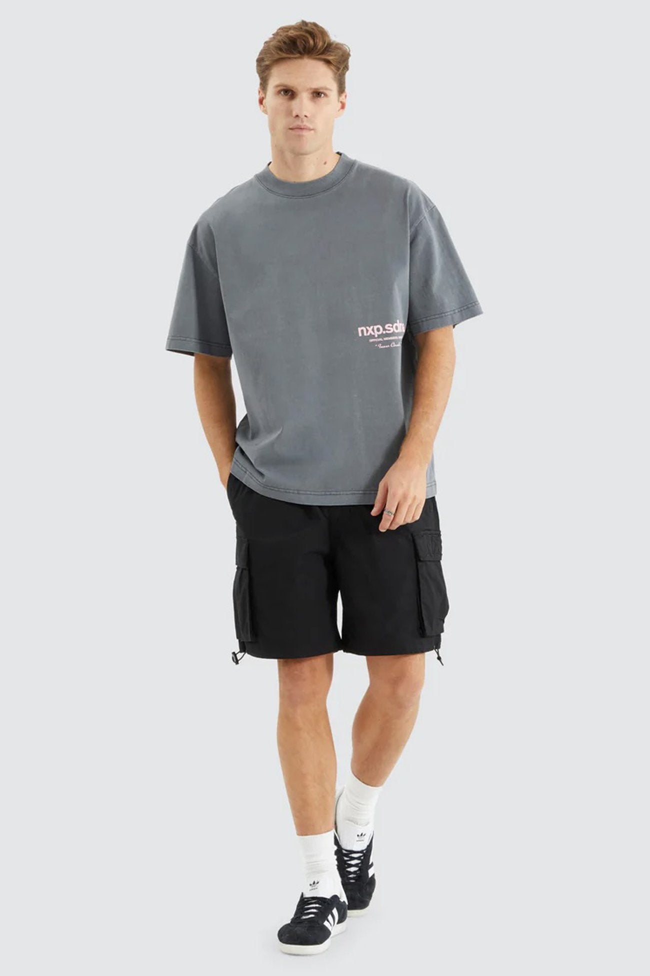 Contagent Street Tee Pigment Charcoal