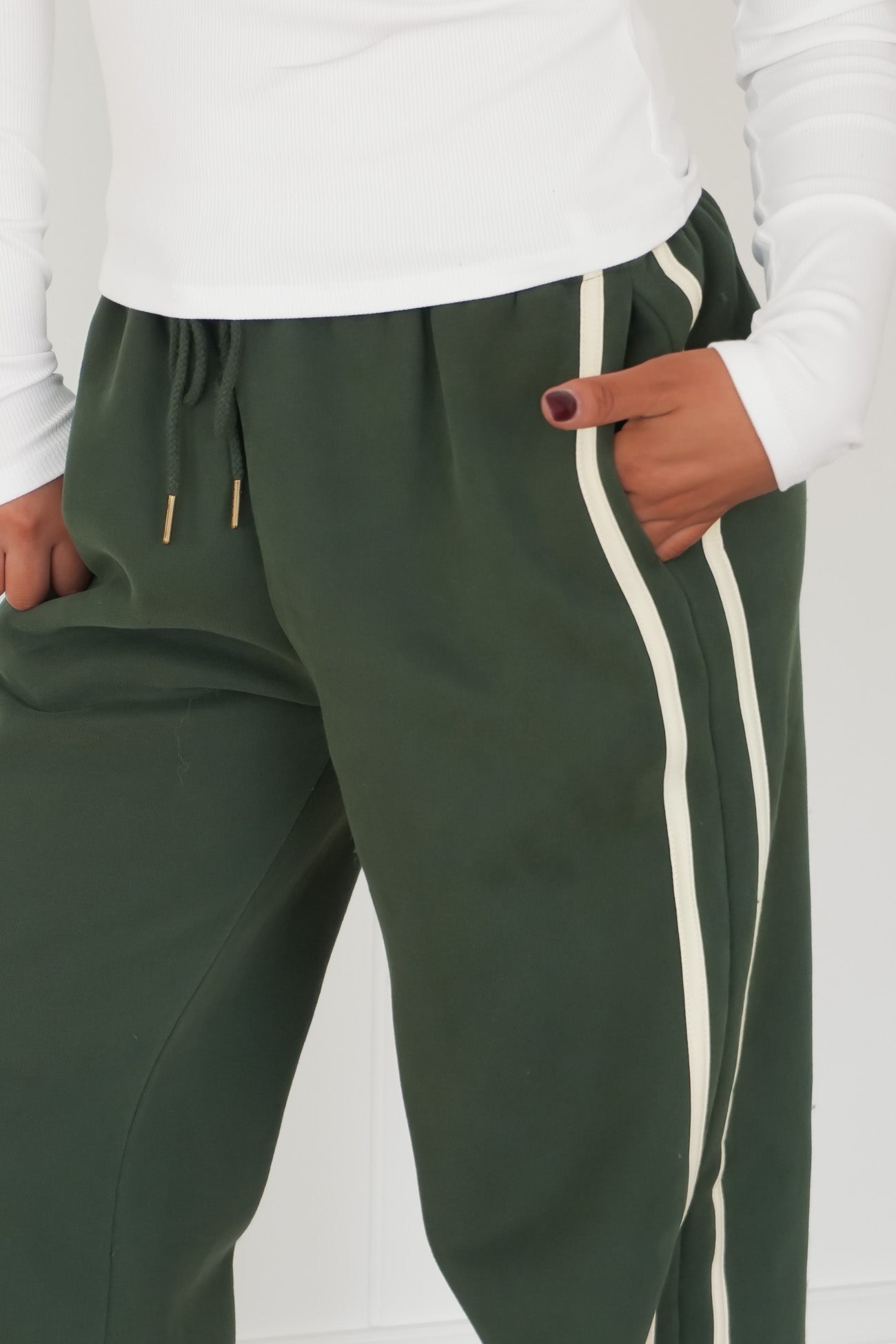 Contrast Track Pant Hunter