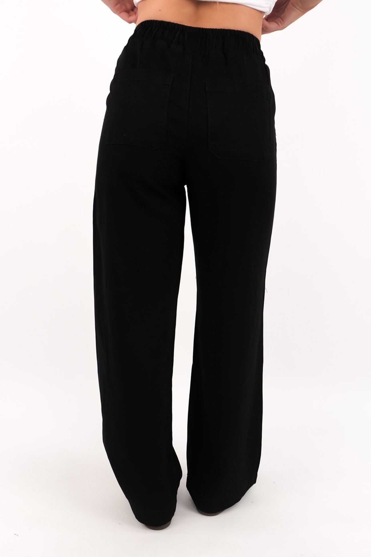 Cora Denim Pant Black
