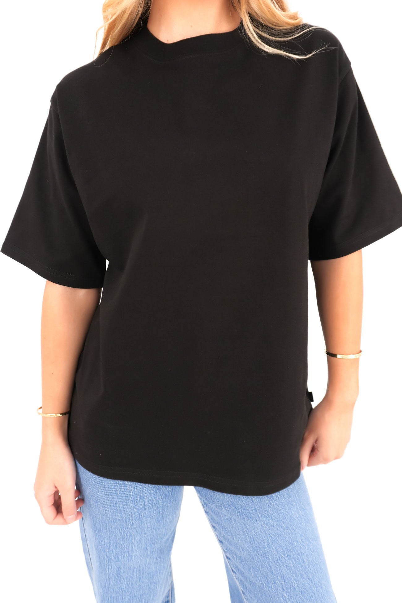 Core Oversized Tee Black