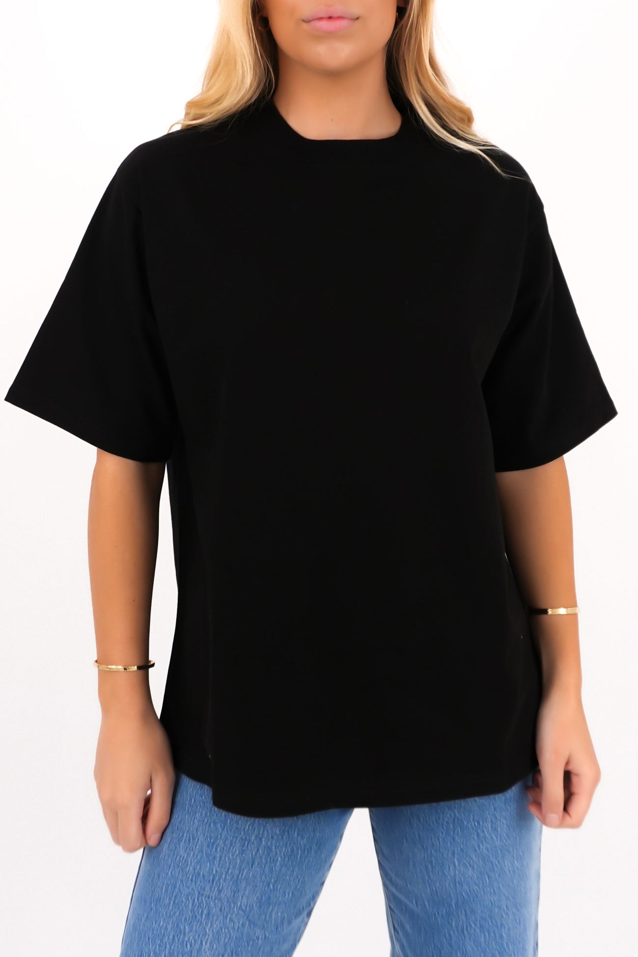 Core Oversized Tee Black