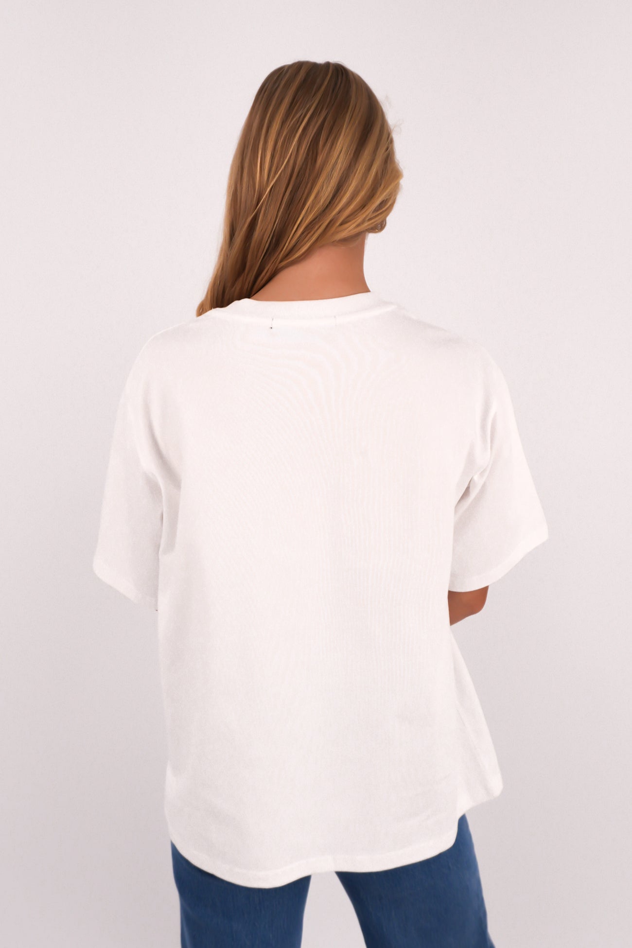 Core Oversized Tee White