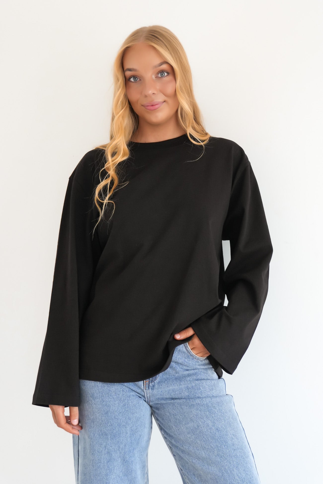 Core Long Sleeve Tee Black