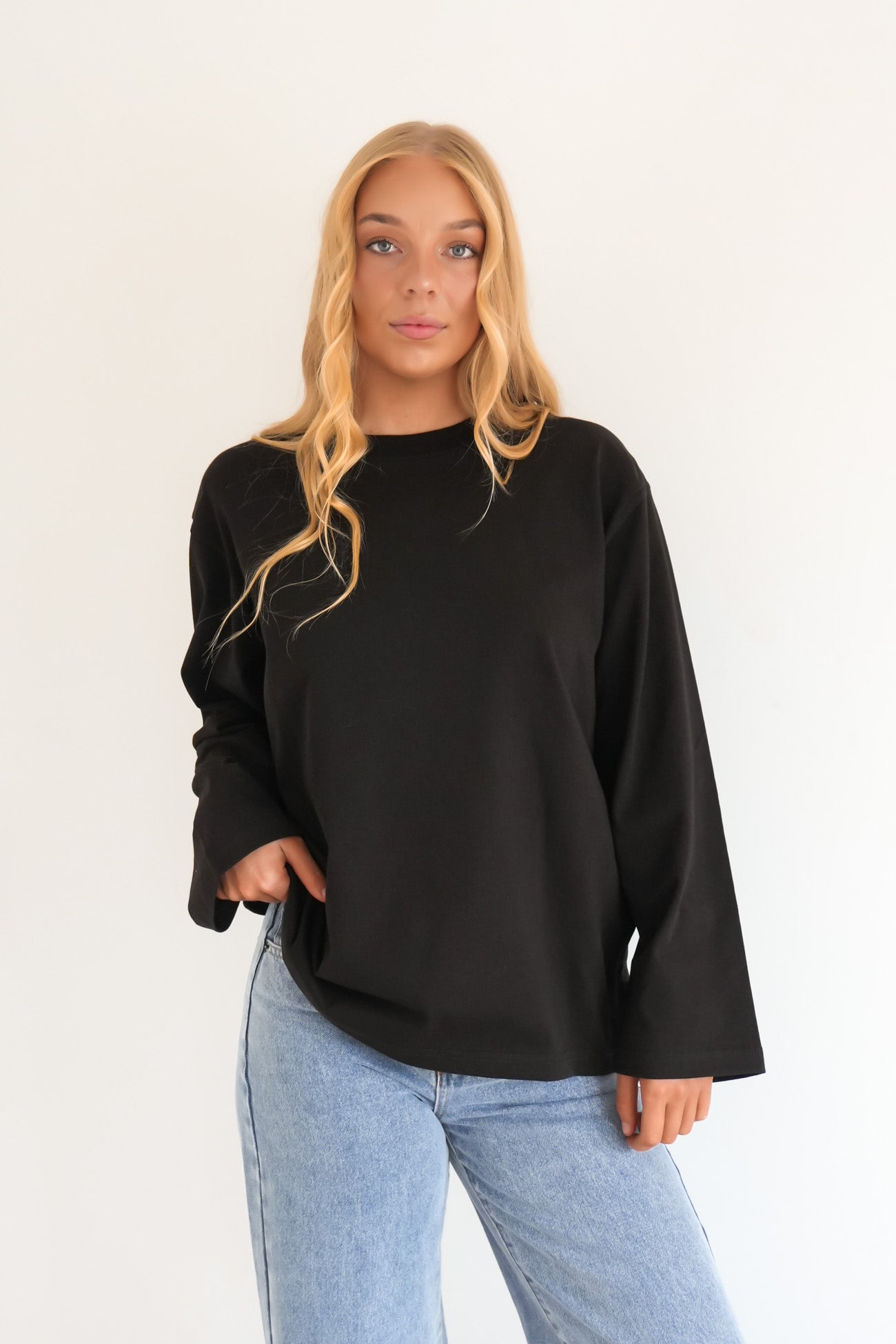 Core Long Sleeve Tee Black