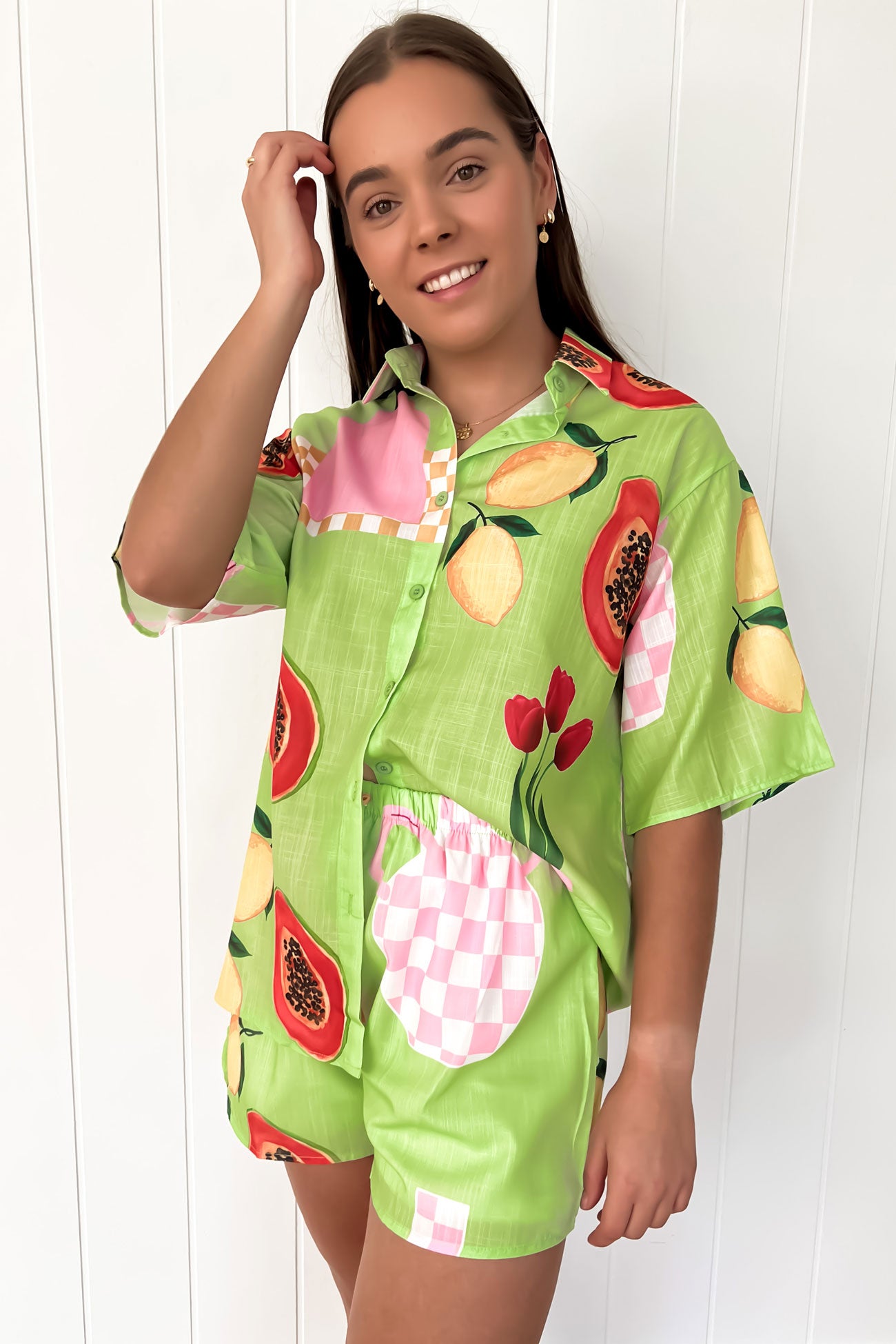 Corfu Set Green Lemon Papaya