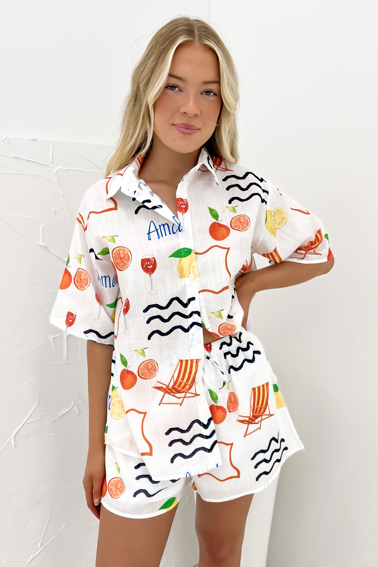 Corfu Set Orange Amalfi