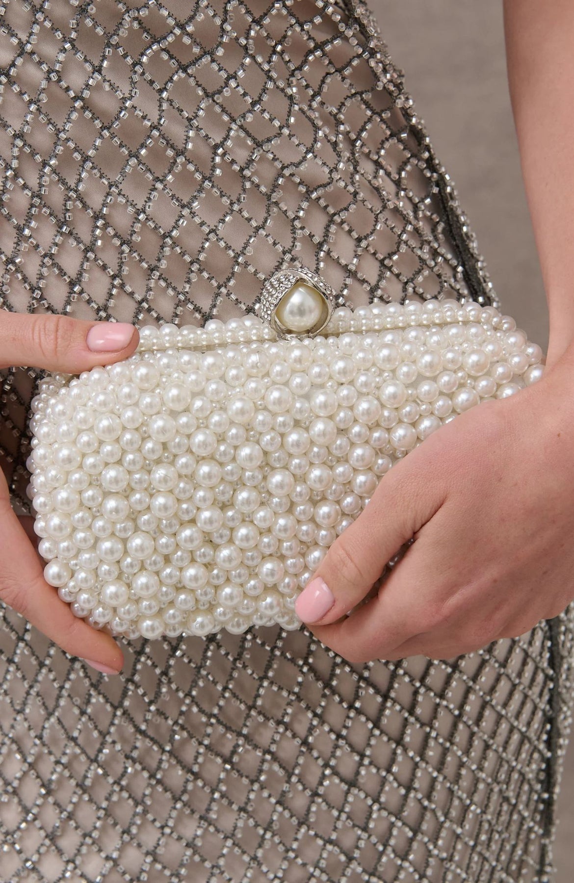 Cosmo-Pearl-Clutch-White