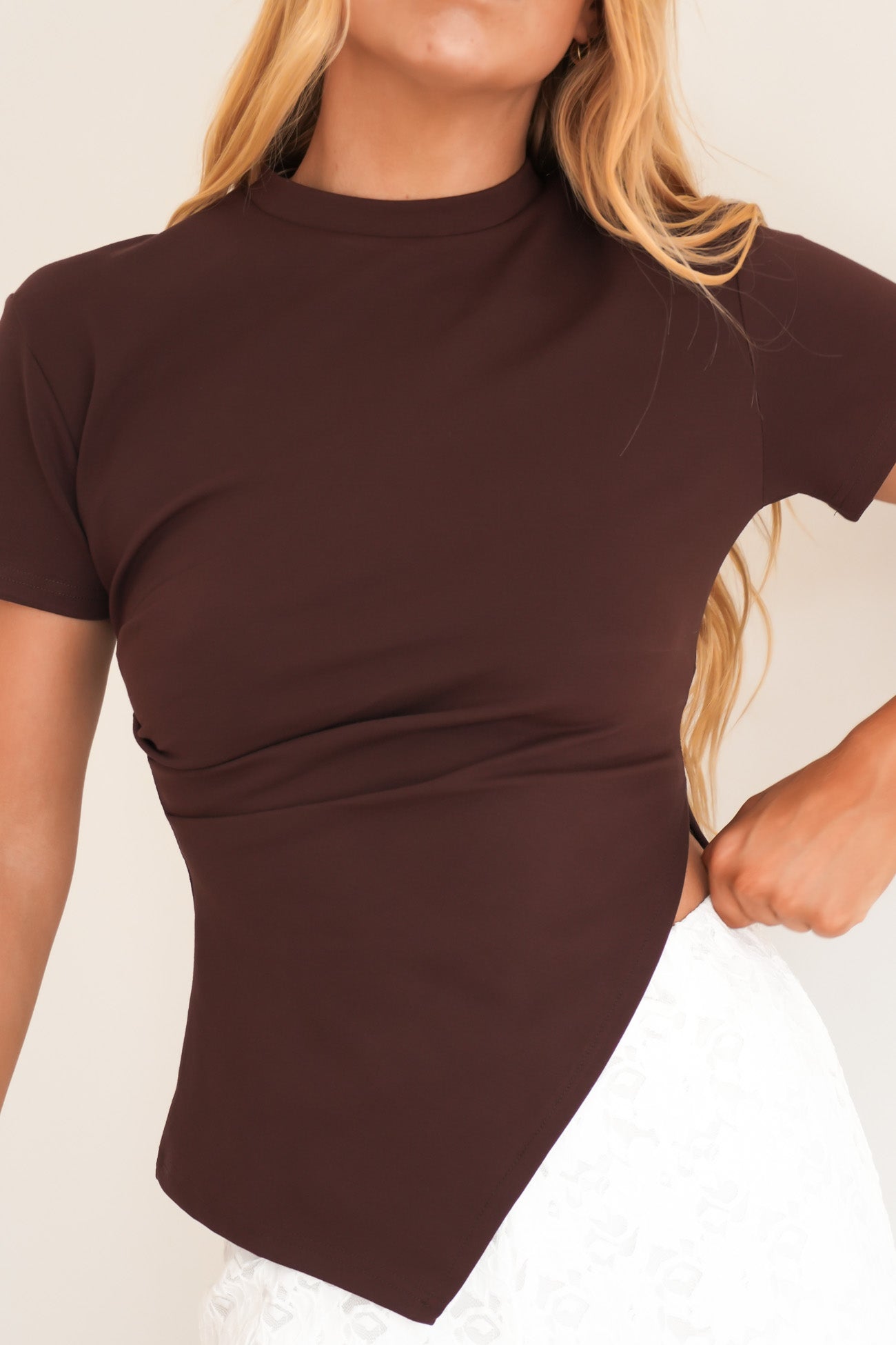 Courtney Tee Chocolate