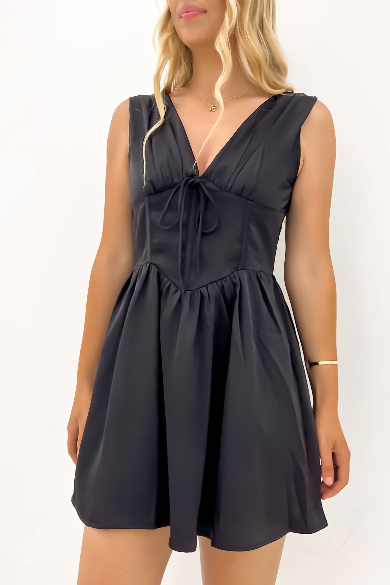 Cruz Mini Dress Black