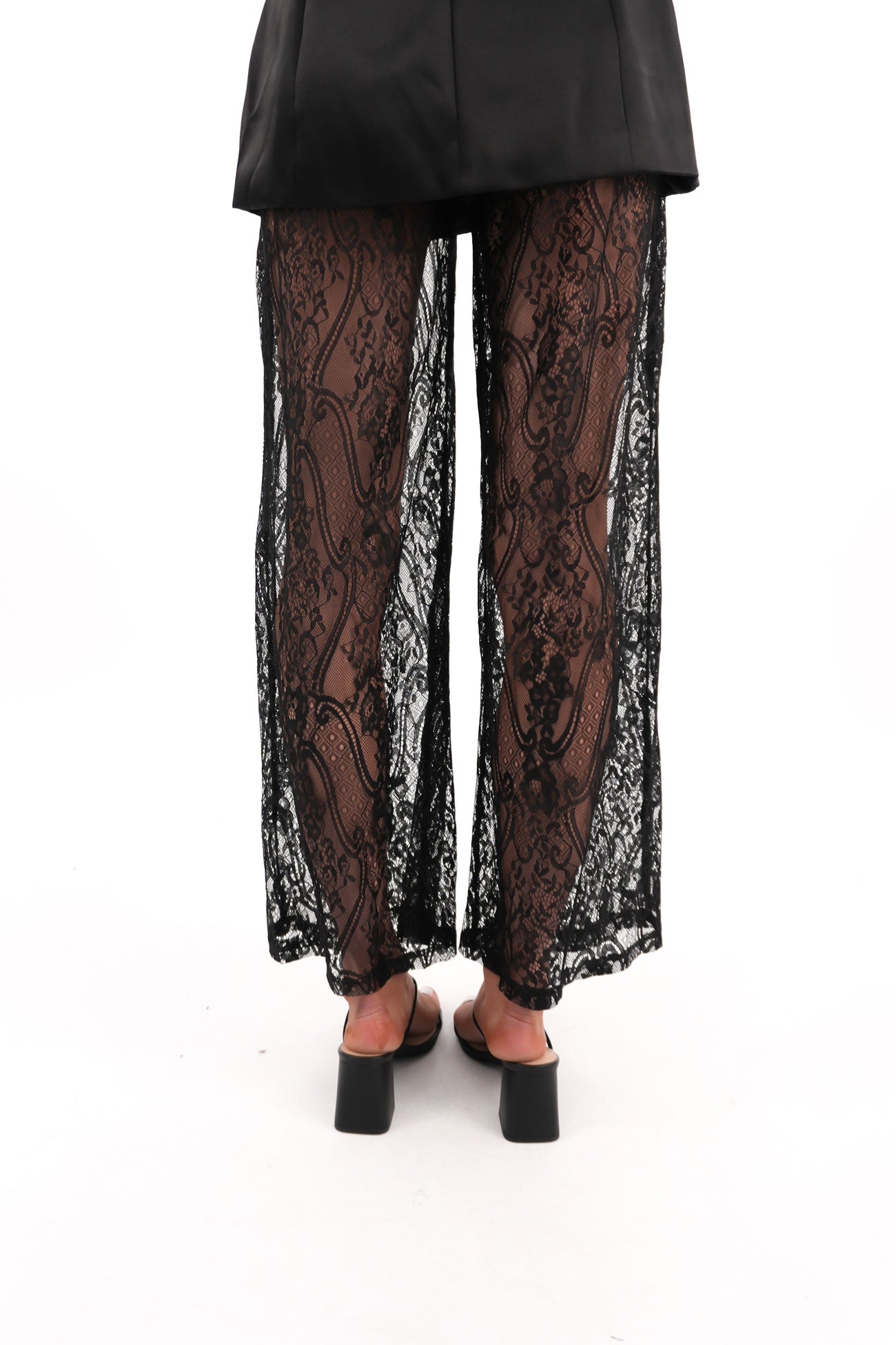 Cullen Lace Jumpsuit Black