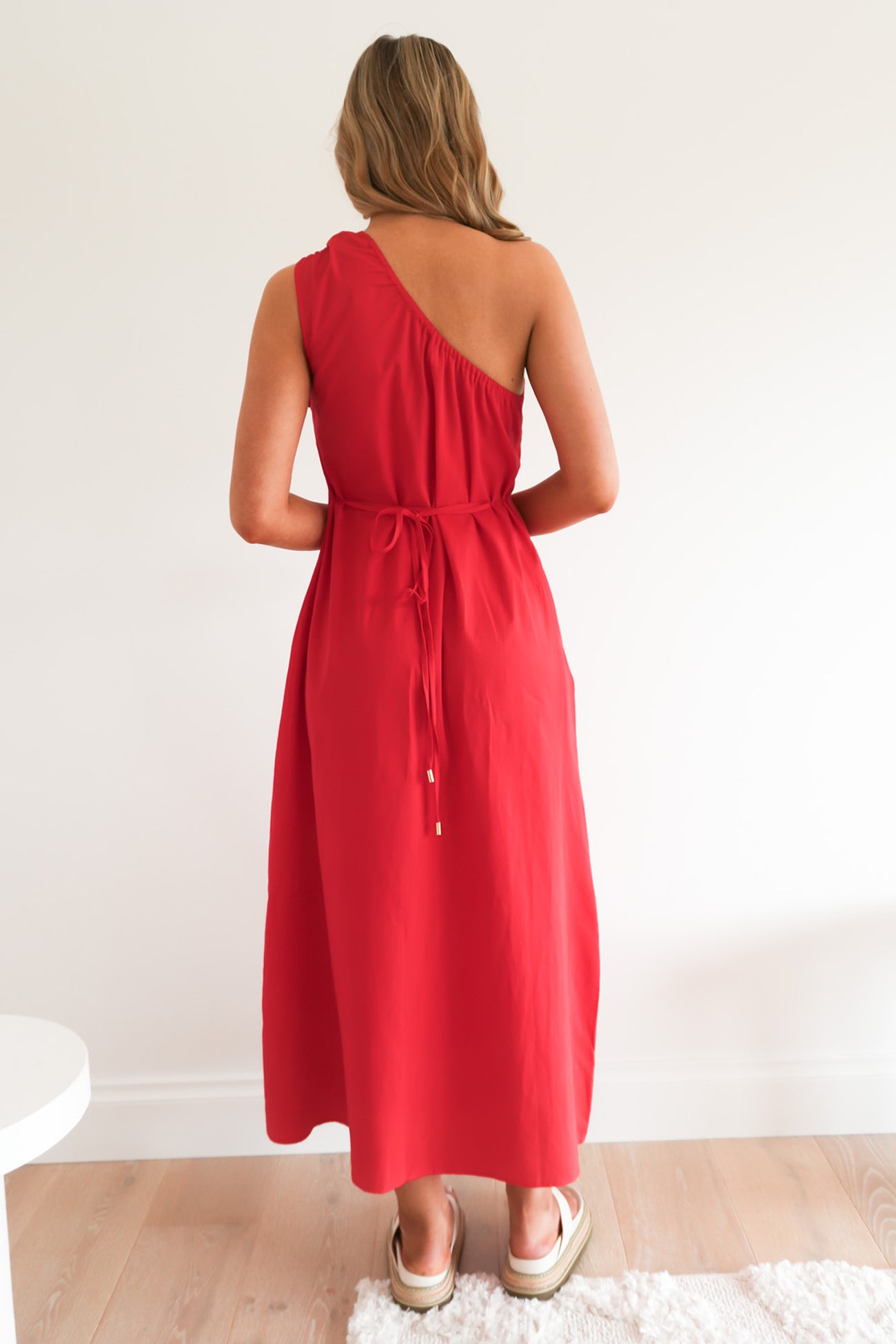 Charpelle Midi Dress Red