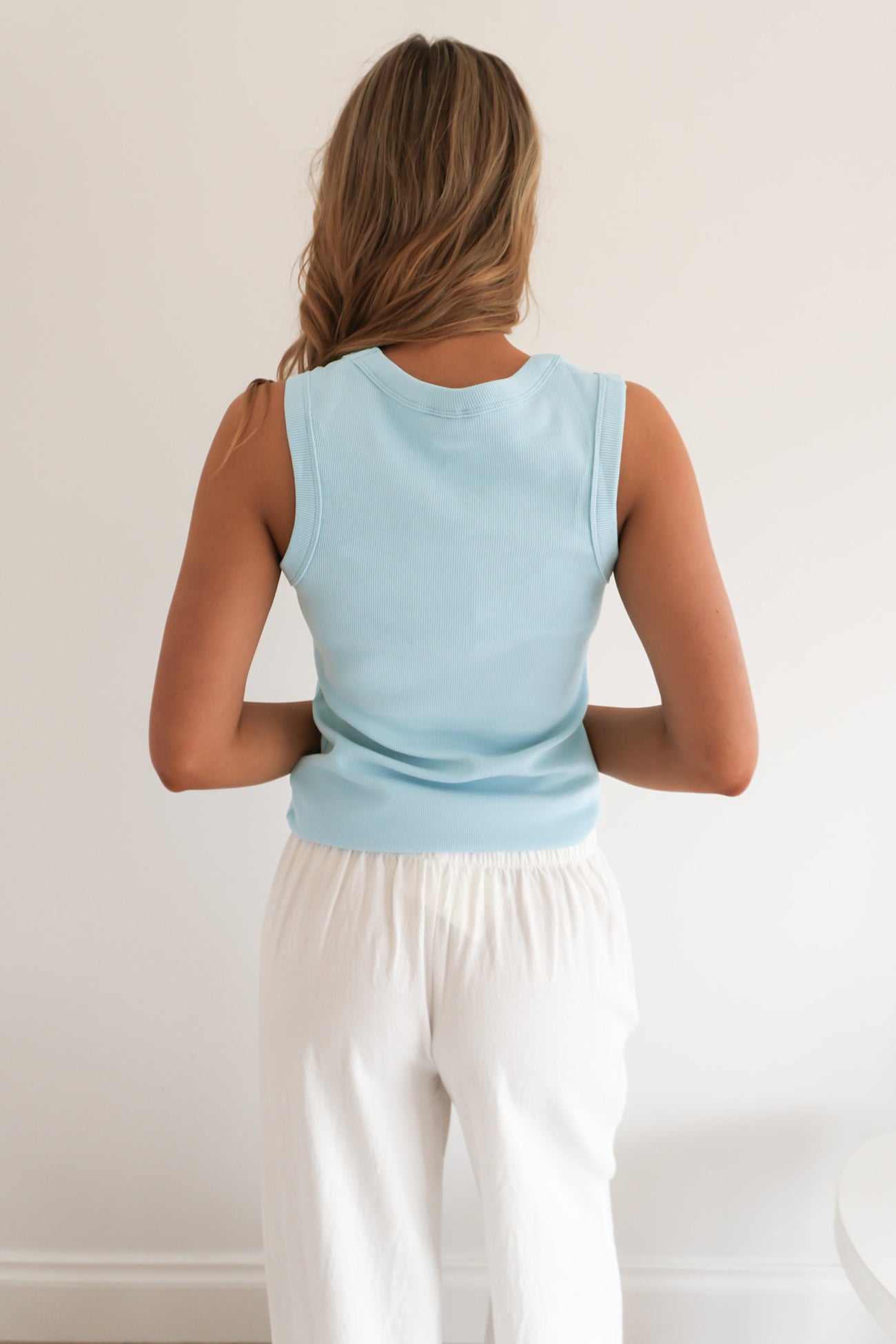 Iris Tank Crystal Blue