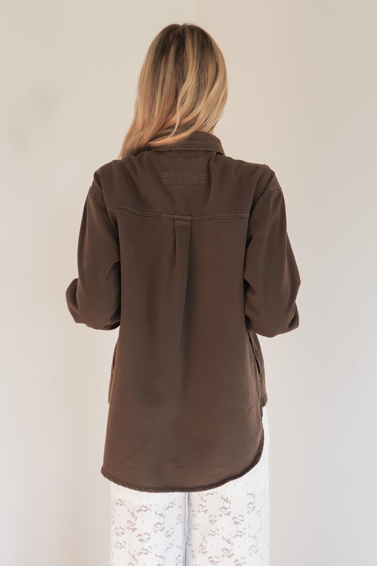 Daisy Overshirt Chocolate