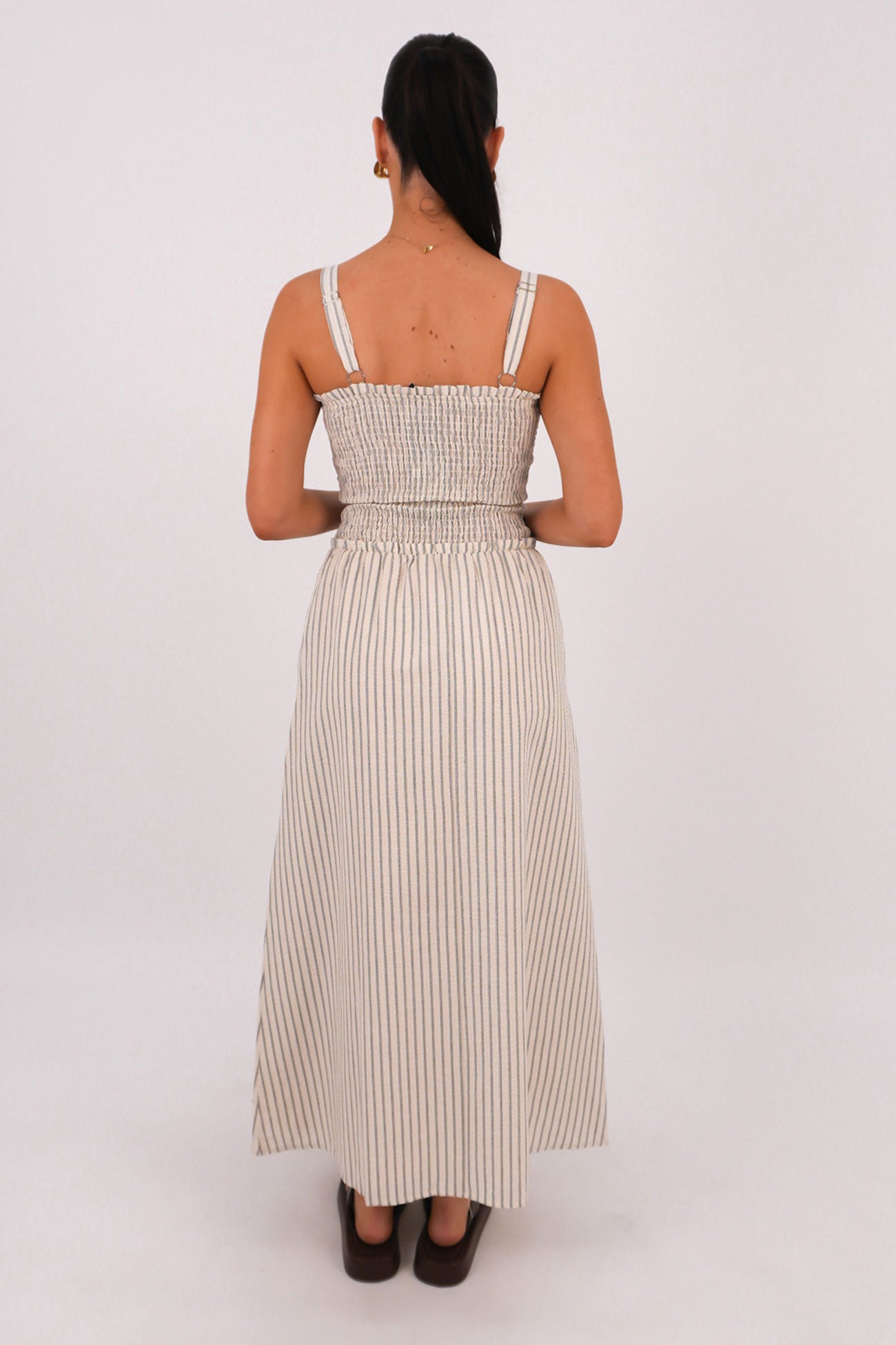 Daybreak Maxi Dress Vintage White