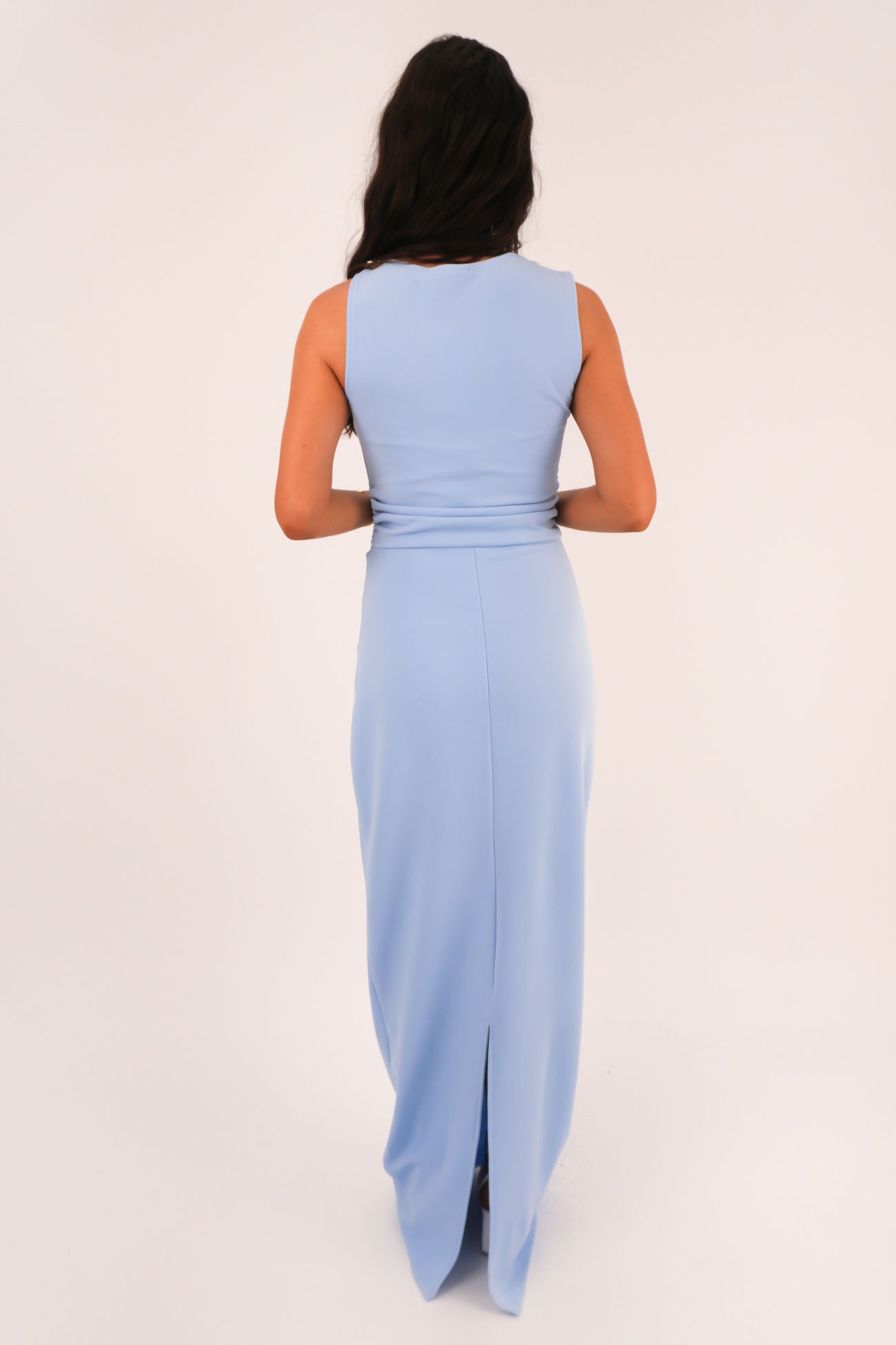 Devlin Maxi Dress Baby Blue