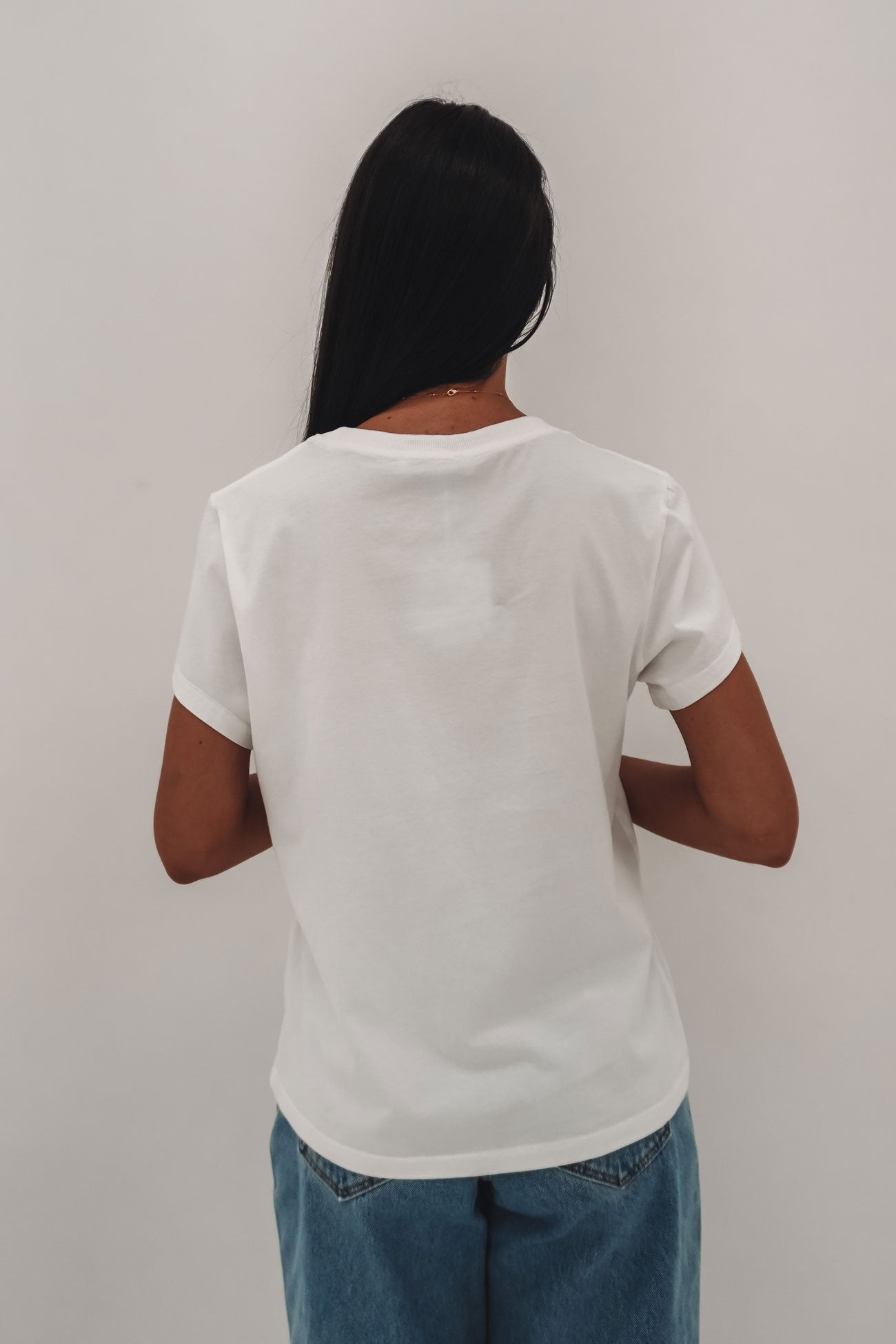 Domani Tee White