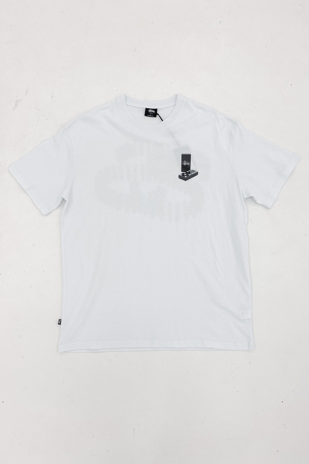 Dominoes Short Sleeve Tee White