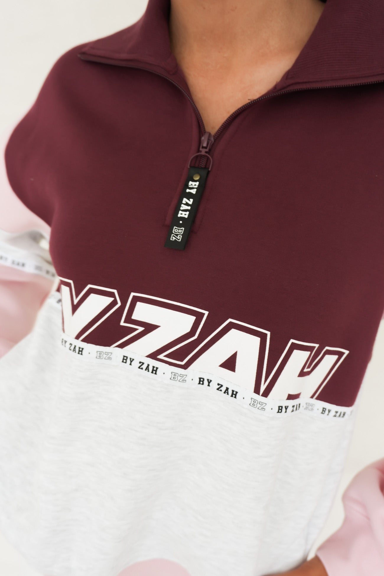 Easton Quarter Zip Cherry
