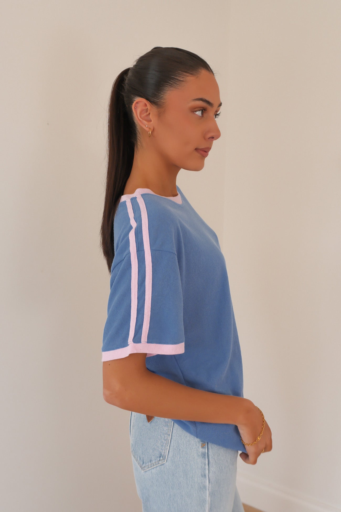Effy Tee Blue Pink