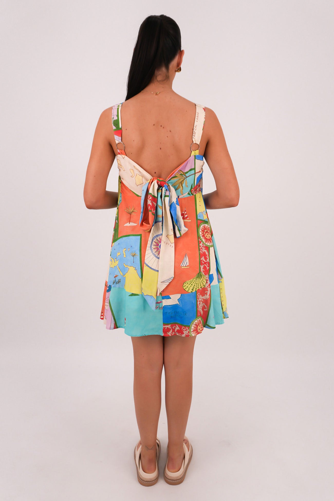 Elara Mini Dress Atlanic