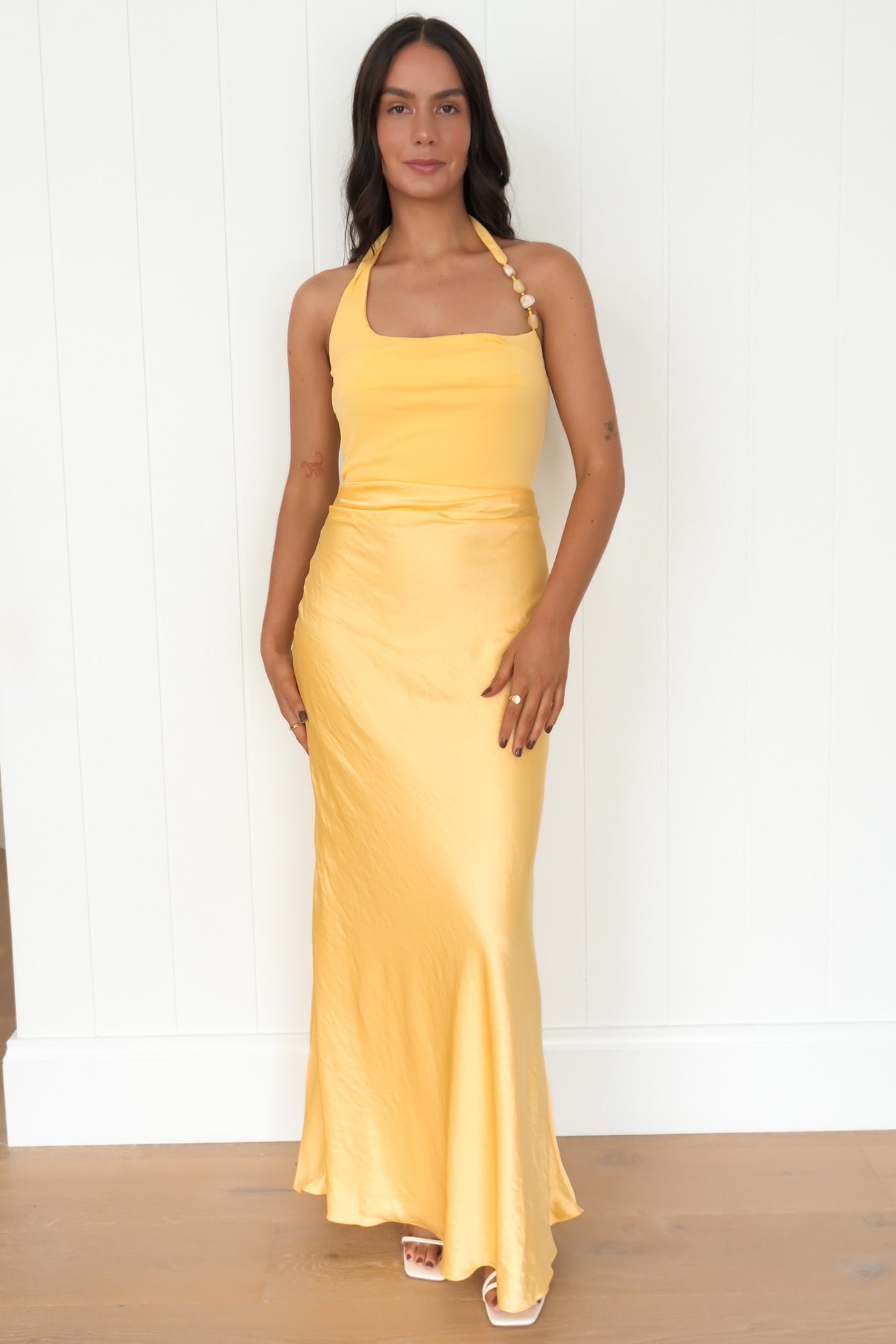 Elena Maxi Dress Yellow