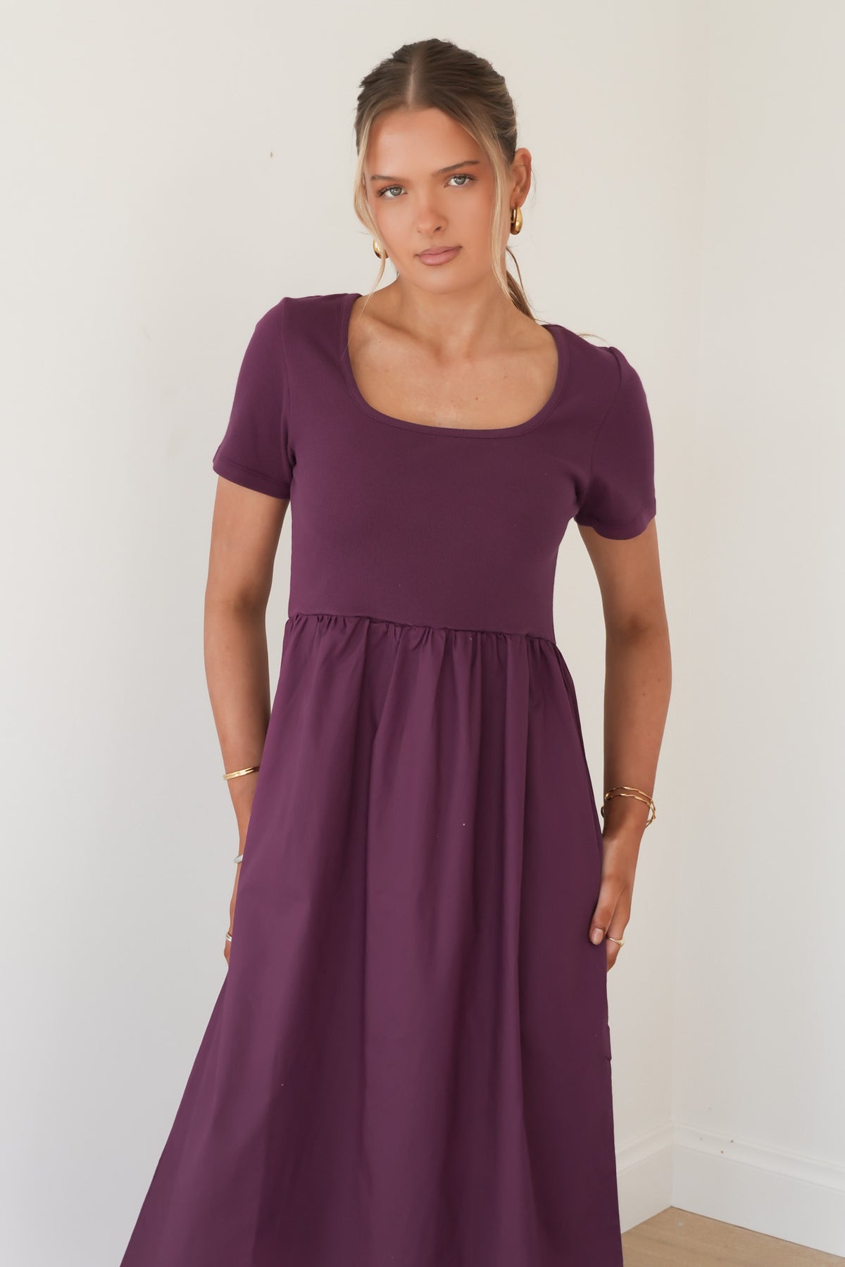 Ella Dress Plum