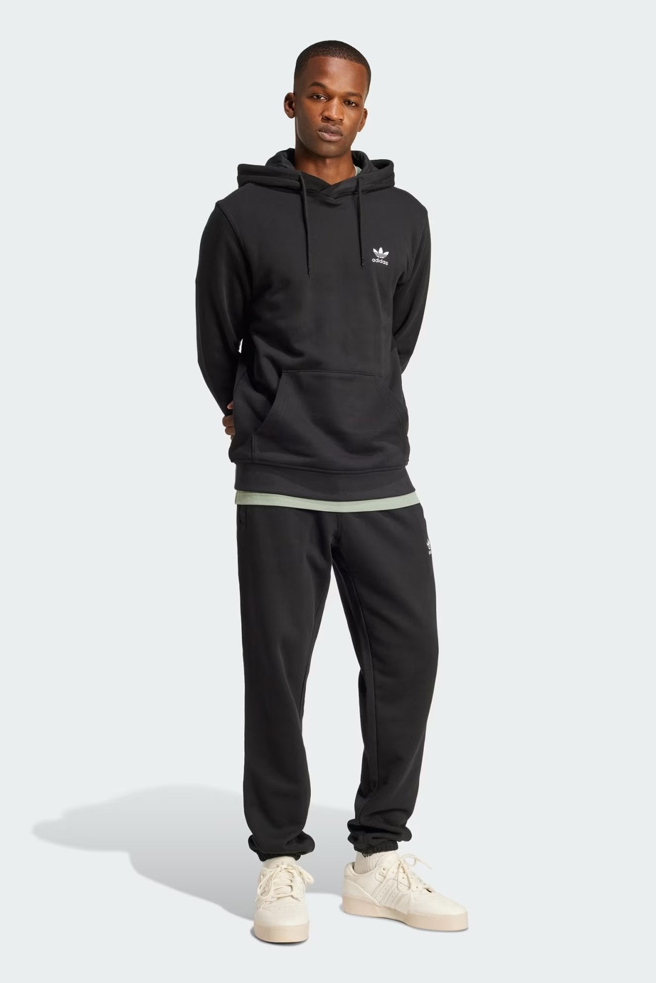 Essential Hoodie FT Black
